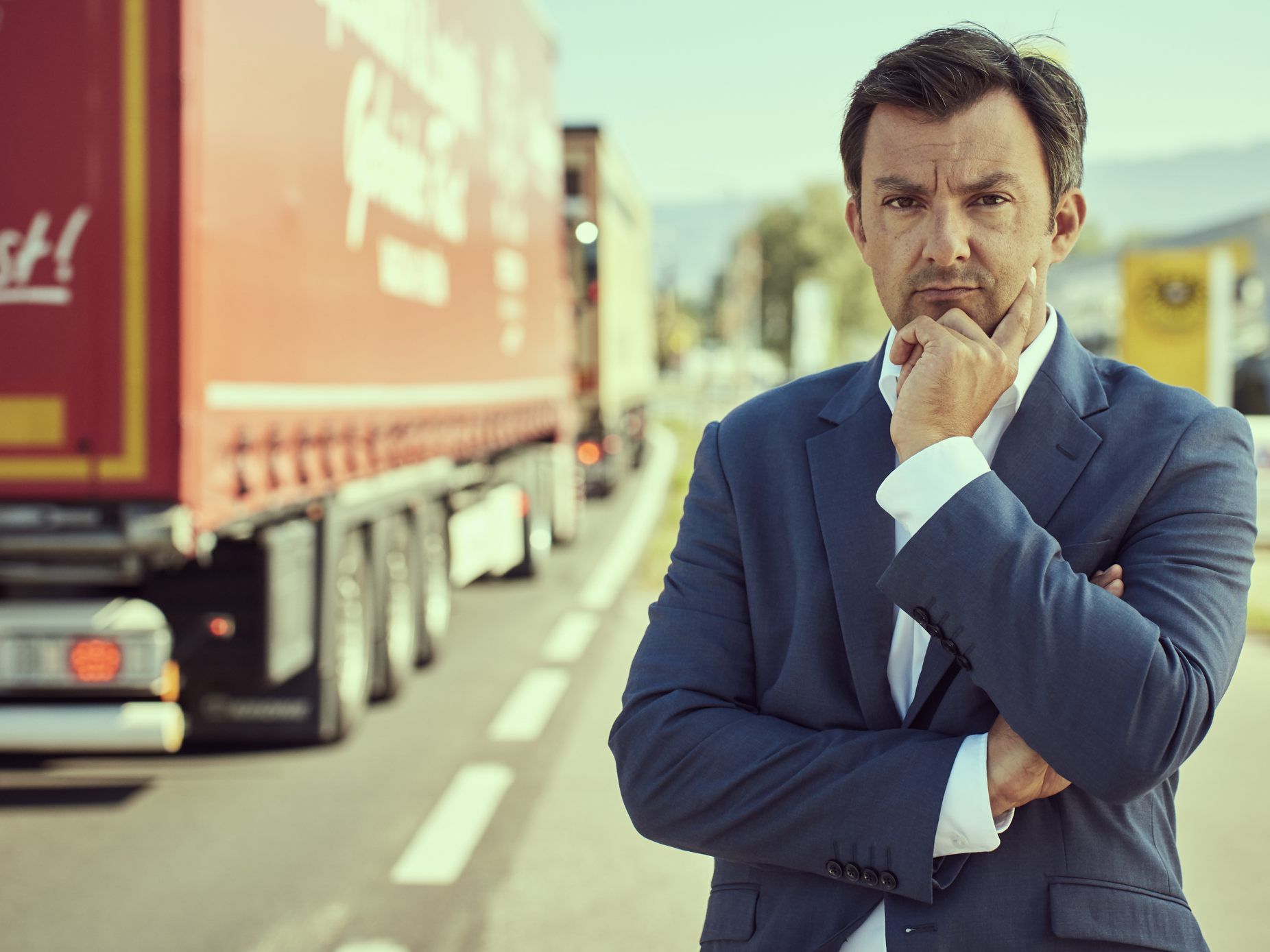 Martin Staudinger hinterfragt den geplanten Abriss des Kreisverkehrs Dornbirn-Nord.