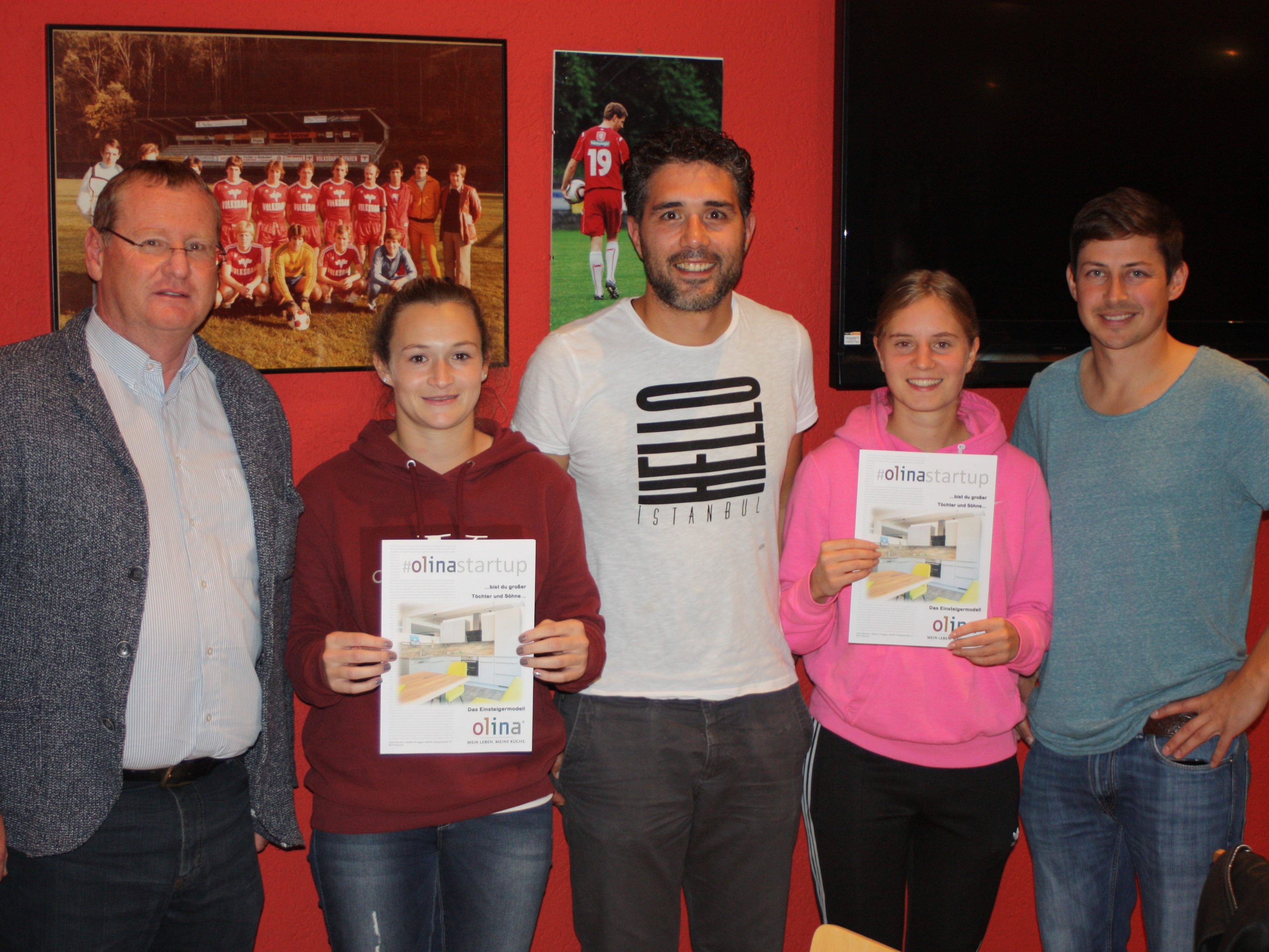 Thomas Prugger, Janine Gapp, Dursun Kaya, Lisa Maria Metzler und Bernd Breuss
