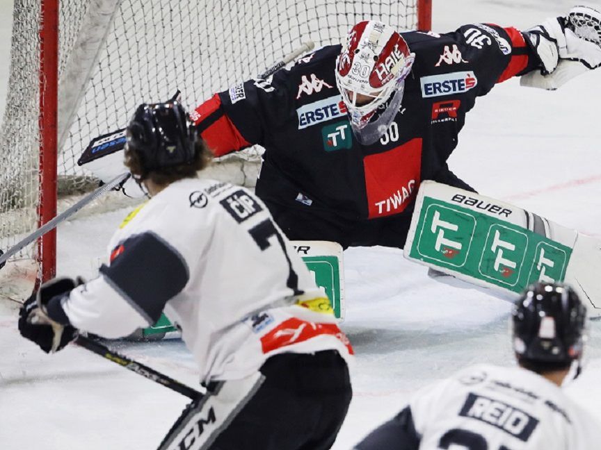 Bulldogs treffen im Messestadion auf die "Haie" aus Innsbruck