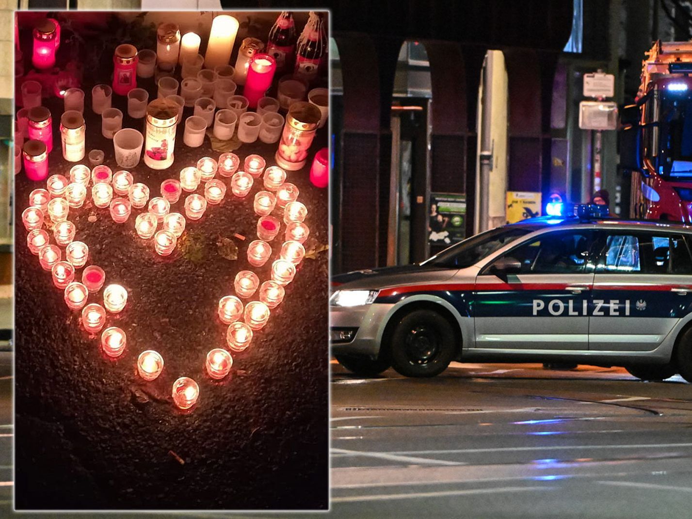 Vor der Werkstatt legten Michaels Freunde Kerzen und Blumen nieder.