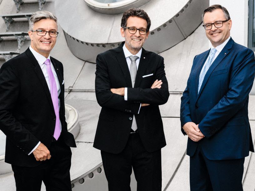 BTV Vorstand: Michael Perger, Gerhard Burtscher, Mario Pabst