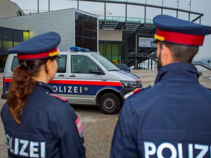 Großes Polizeiaufgebot in Bregenz