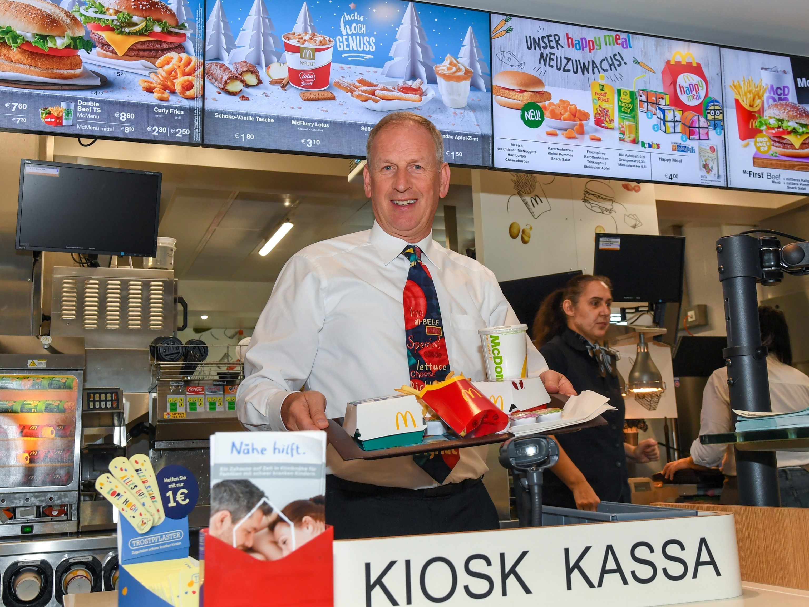 Das McDonald's-Restaurant in Lustenau gilt als das schönste Österreichs