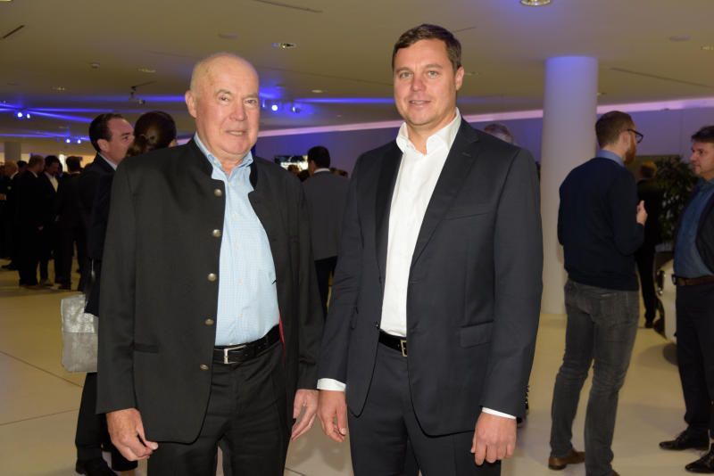 Georg Meusburger mit Sohn Guntram