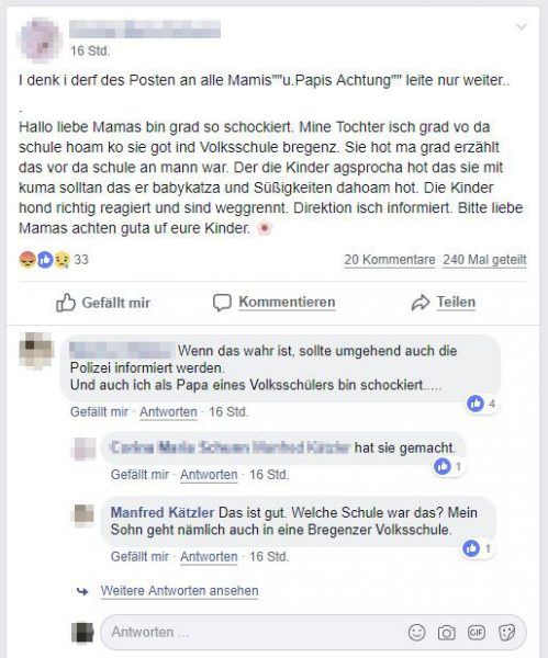 Facebook/Frag Vorarlberg