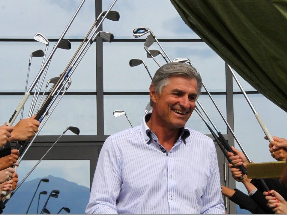 Unternehmer Richard Fischer hat im Golfsport in Rankweil ein Meilenstein umgesetzt