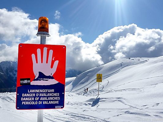 Neuschnee und Sturm sorgen für hohe Lawinengefahr