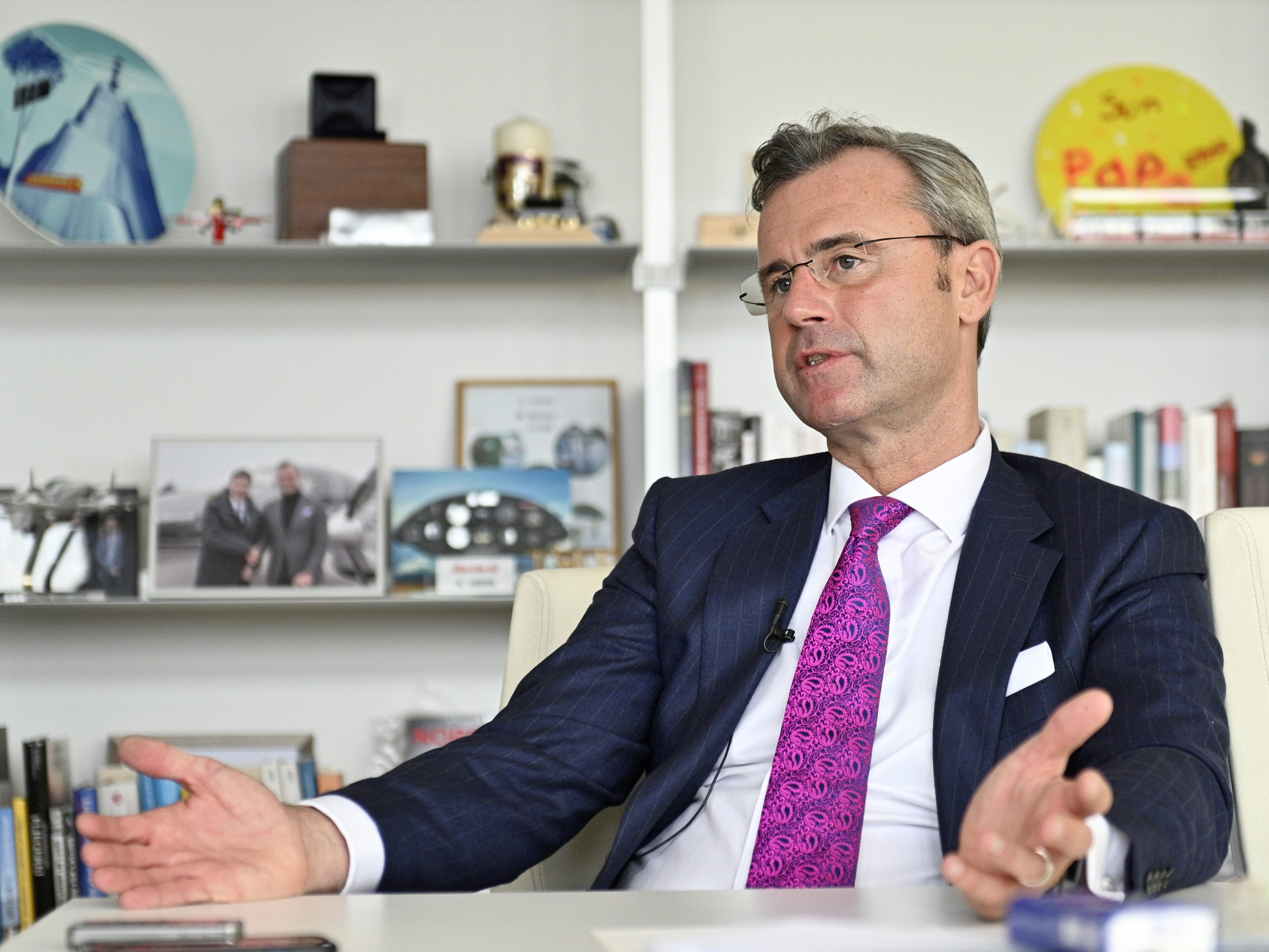 Norbert Hofer trat als Kandidat für das Amt des Bundespräsidenten an und unterlag.