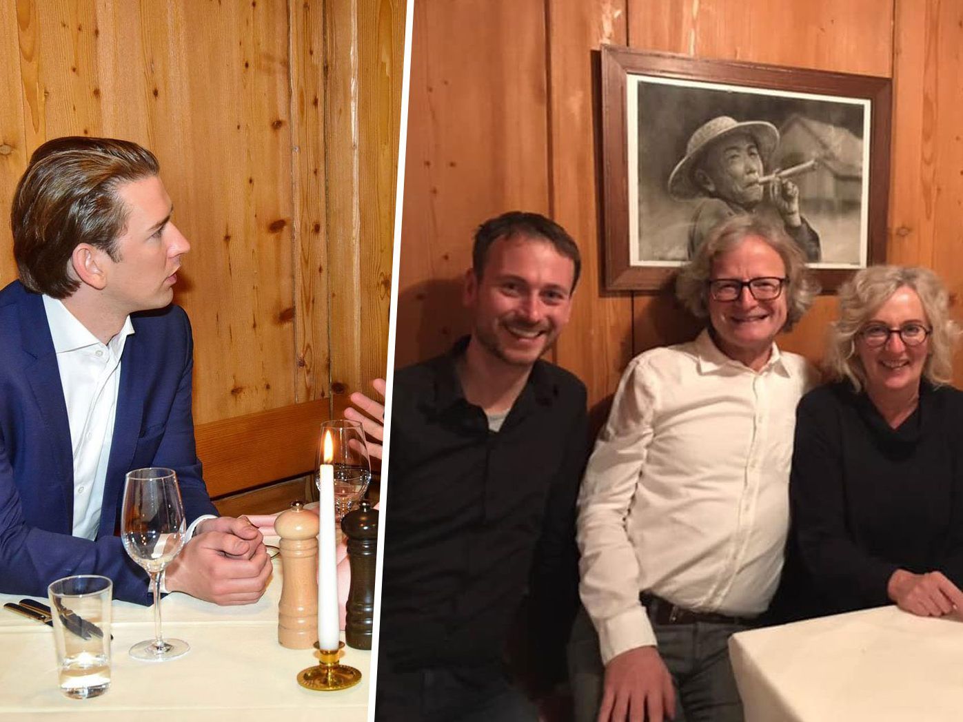 Offensichtlich störte die Vorarlberger Grünen das Motiv auf dem Bild weit weniger als das bei der ÖVP der Fall war.