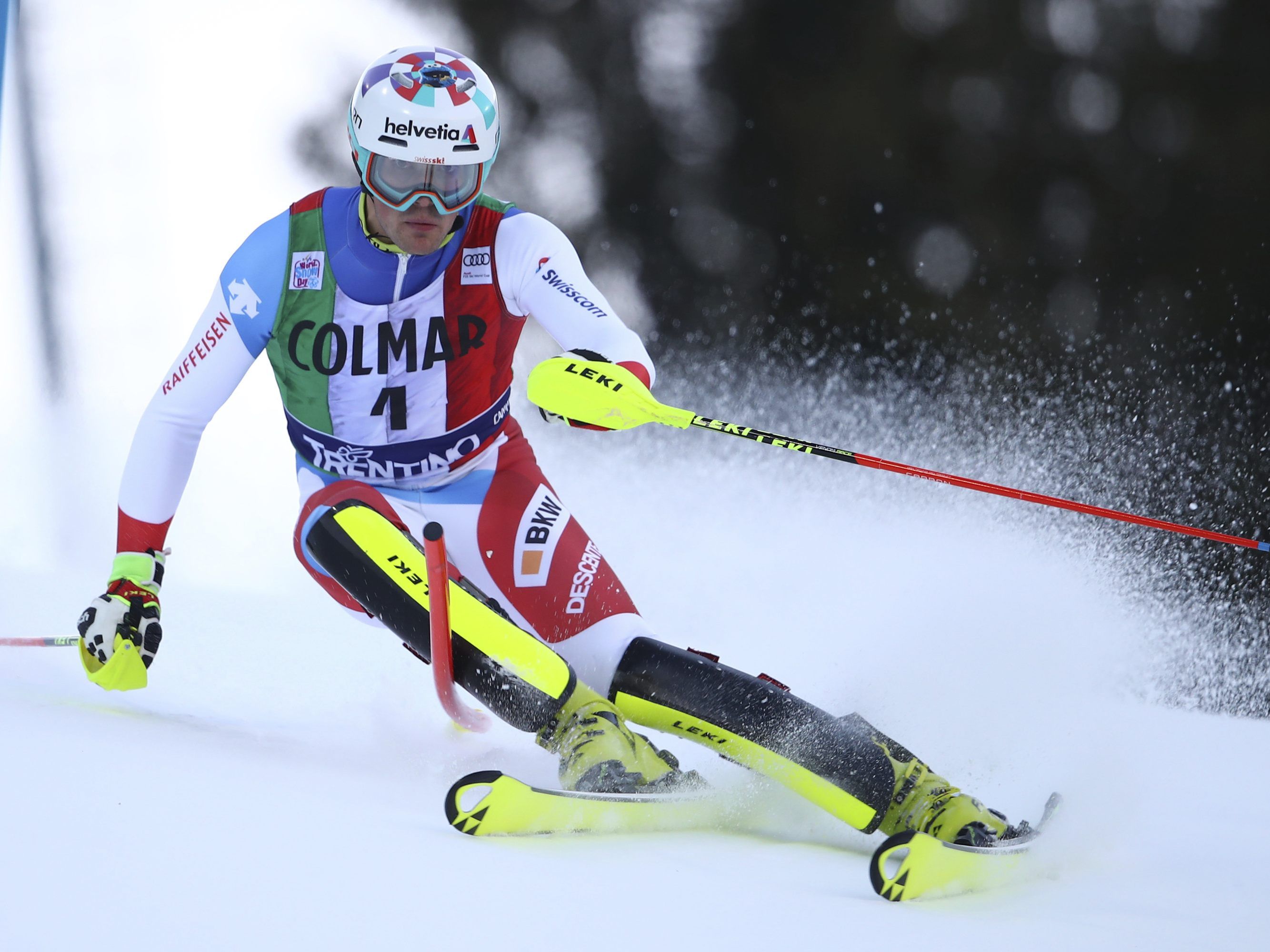 Daniel Yule feierte heute seinen Premieren-Sieg im Weltcup.