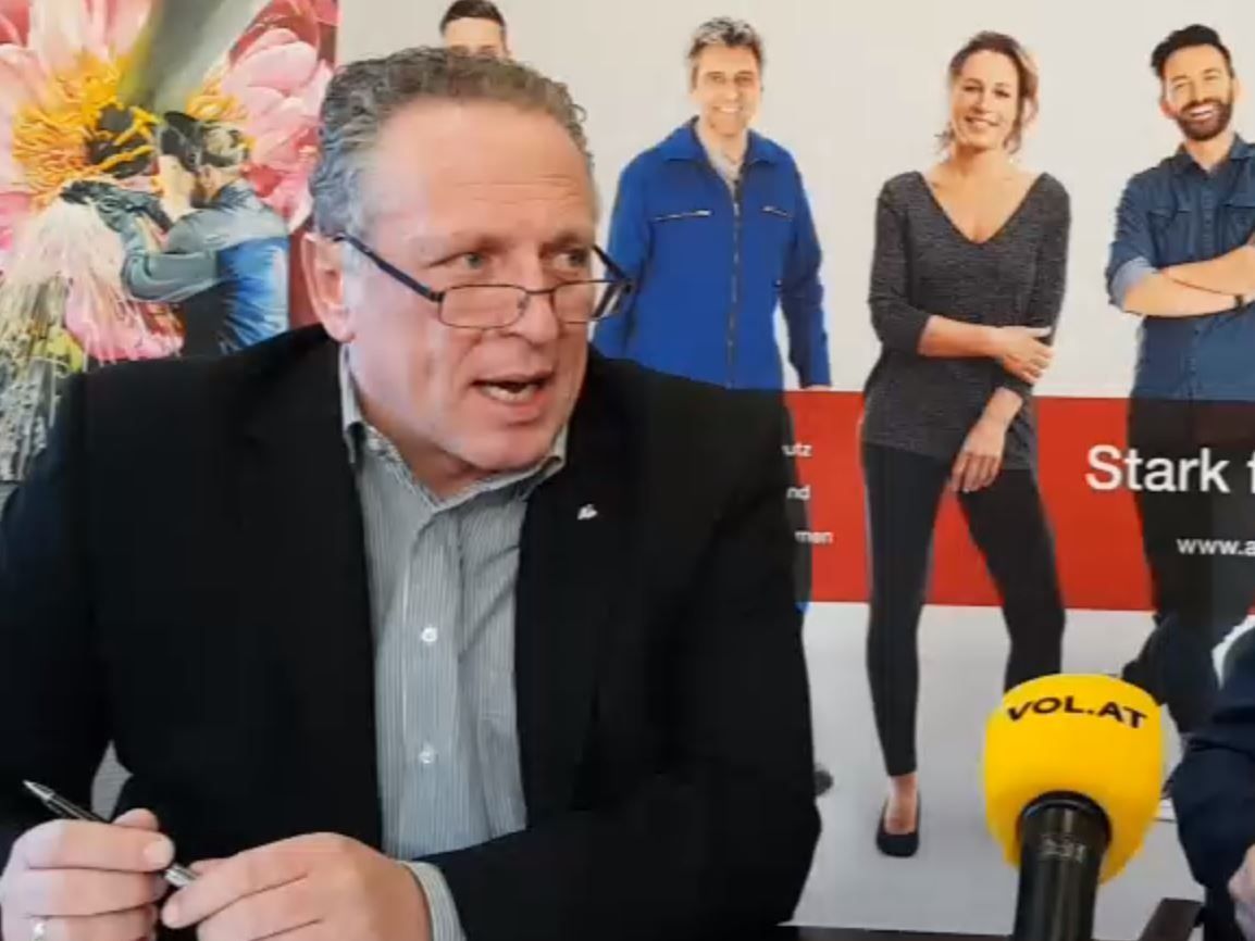 Pressekonferenz der AK mit Präsident Hubert Hämmerle: 10 Jahre Konsumentenschutz für alle - 60 Jahre Konsumentenschutz in Vorarlberg.