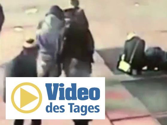 Zum Glück kam die Polizei zur Hilfe.
