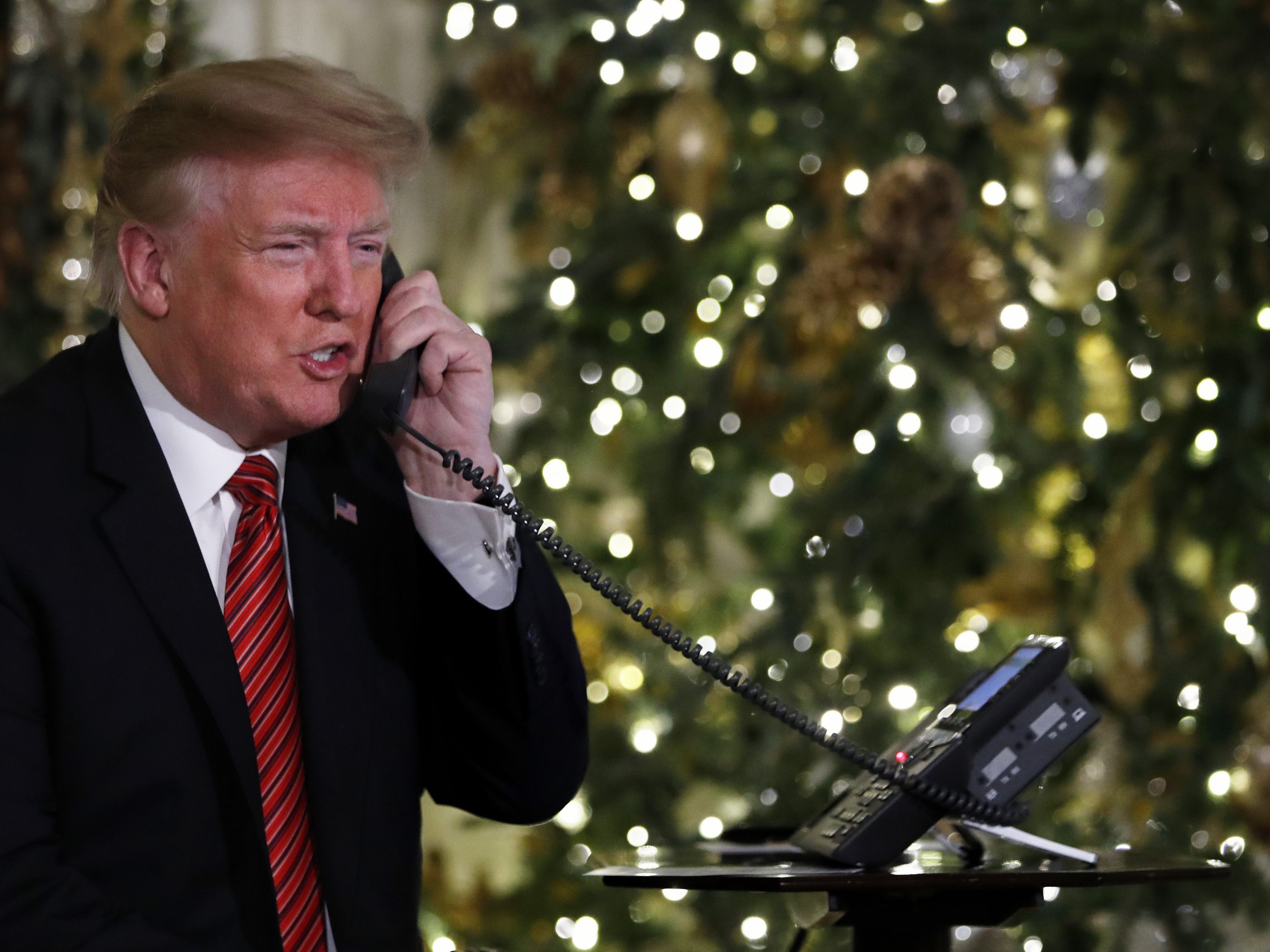 / US-Präsident stellt am Heiligen Abend Existenz von Santa Claus infrage