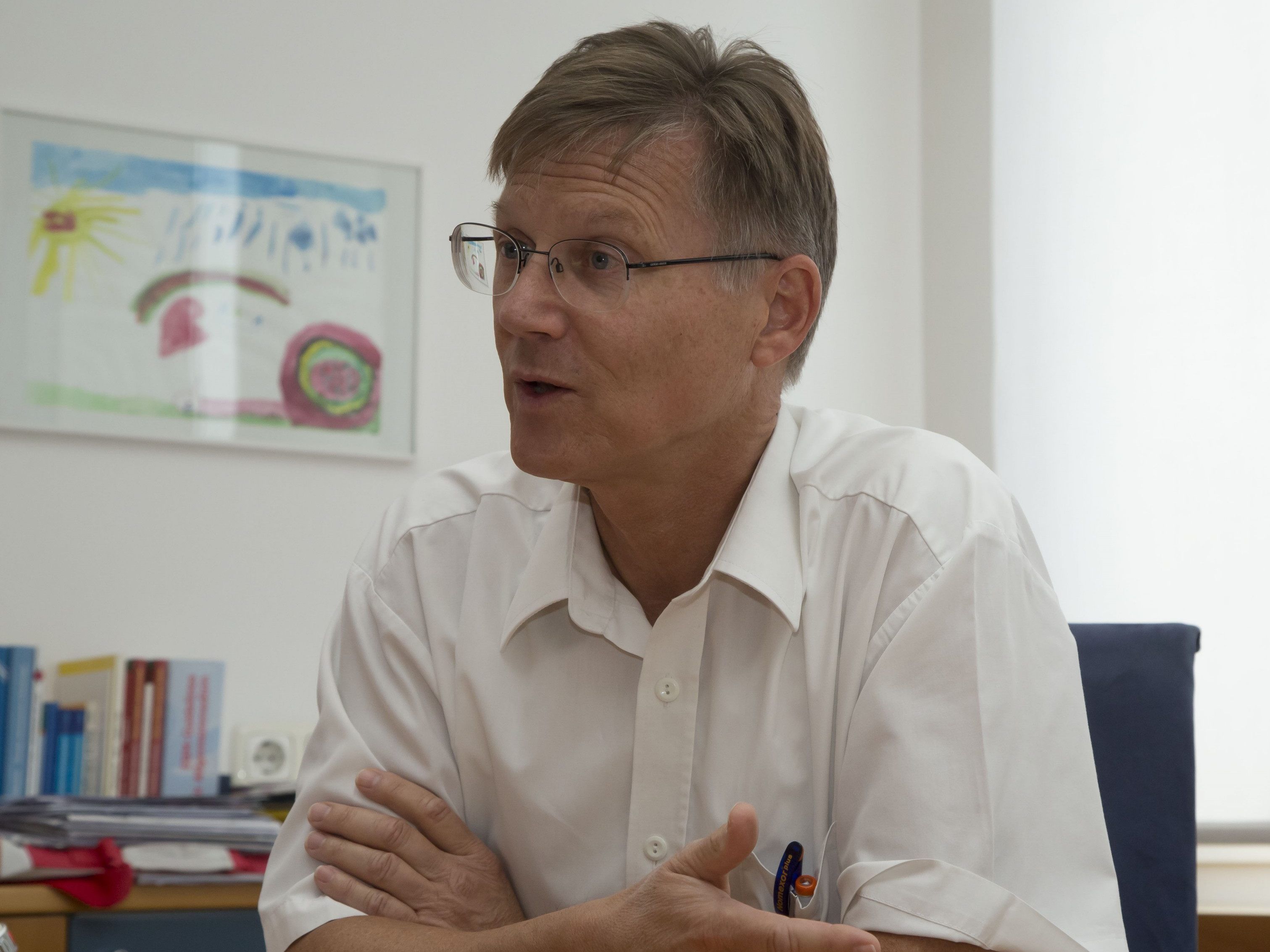 Vorarlberger Ärztekammerpräsident Michael Jonas