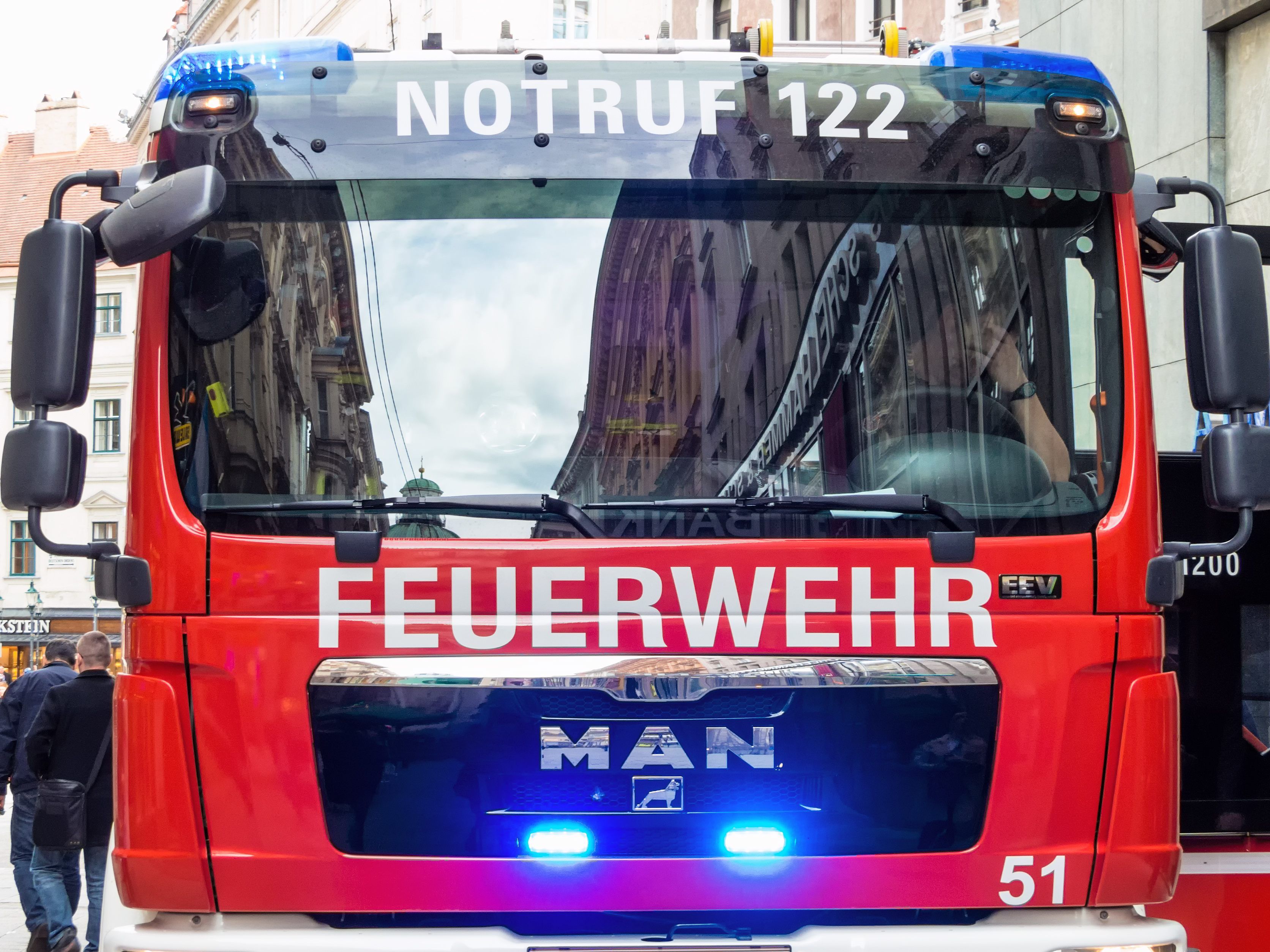 Die Feuerwehr konnte den Brand rasch unter Kontrolle bringen.
