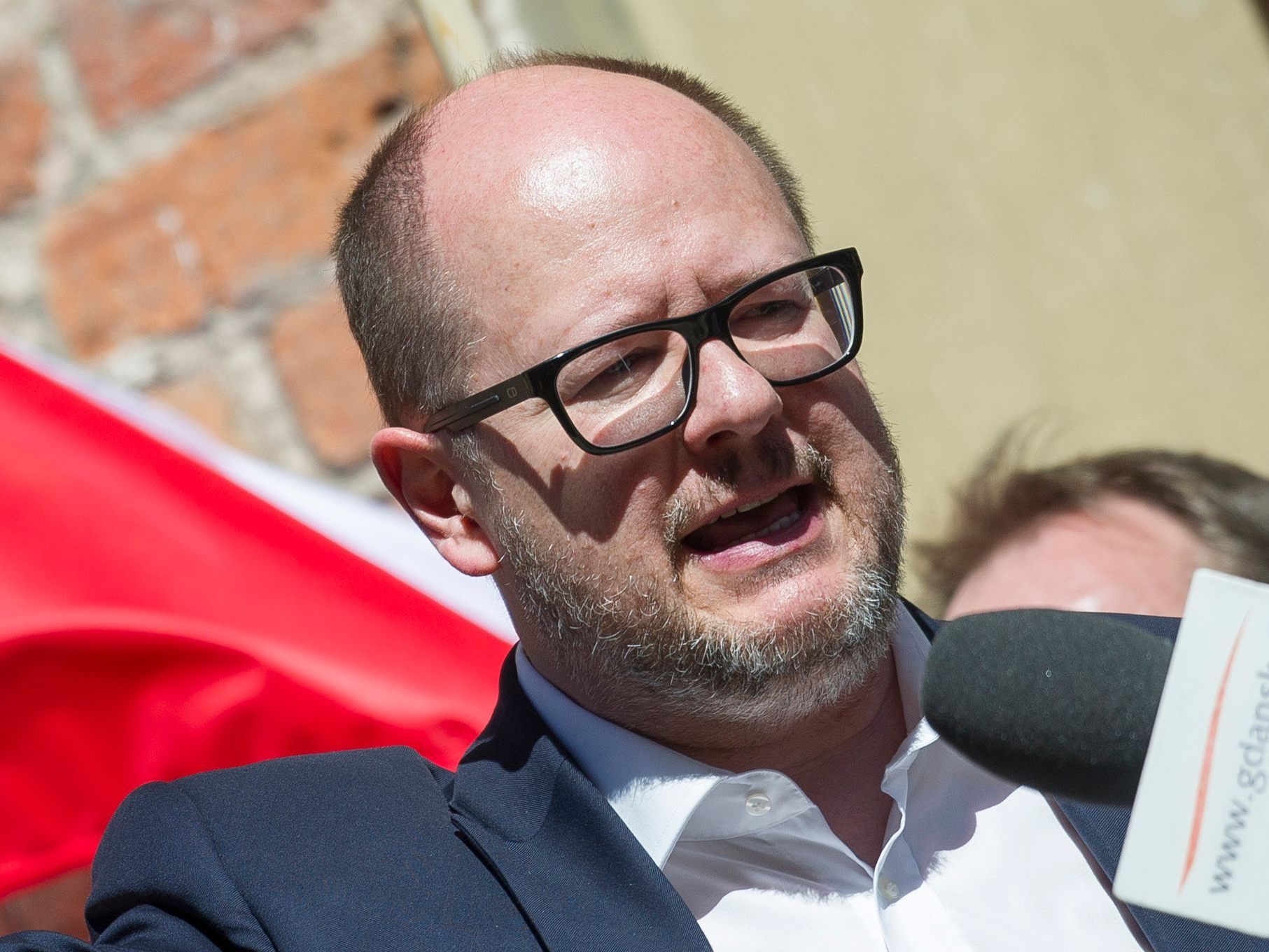 Der Bürgermeister bei einer Rede im April 2018.