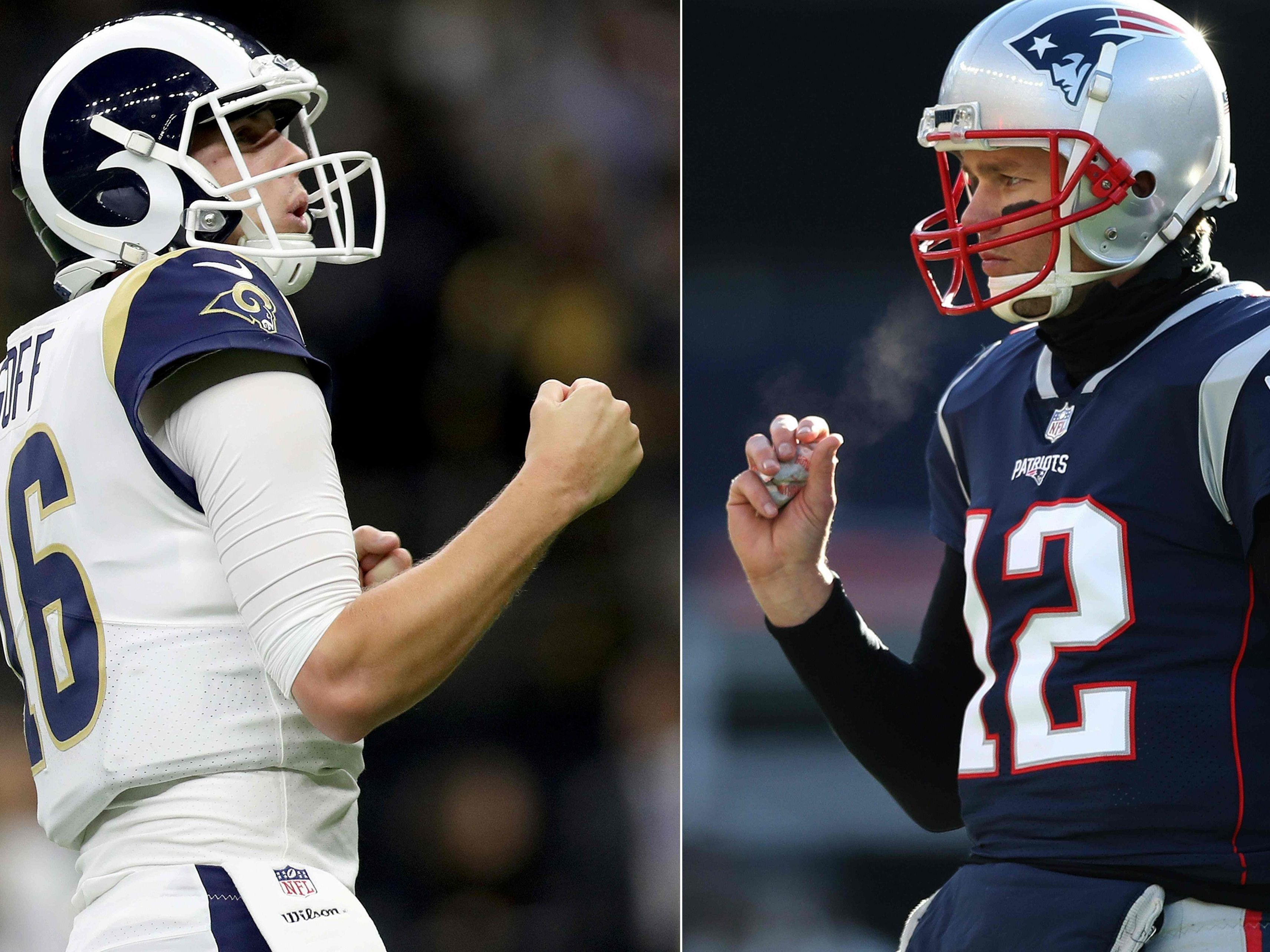 Am 3. Februar treffen die LA Rams und die New England Patriots bei der 53. Super Bowl aufeinander.