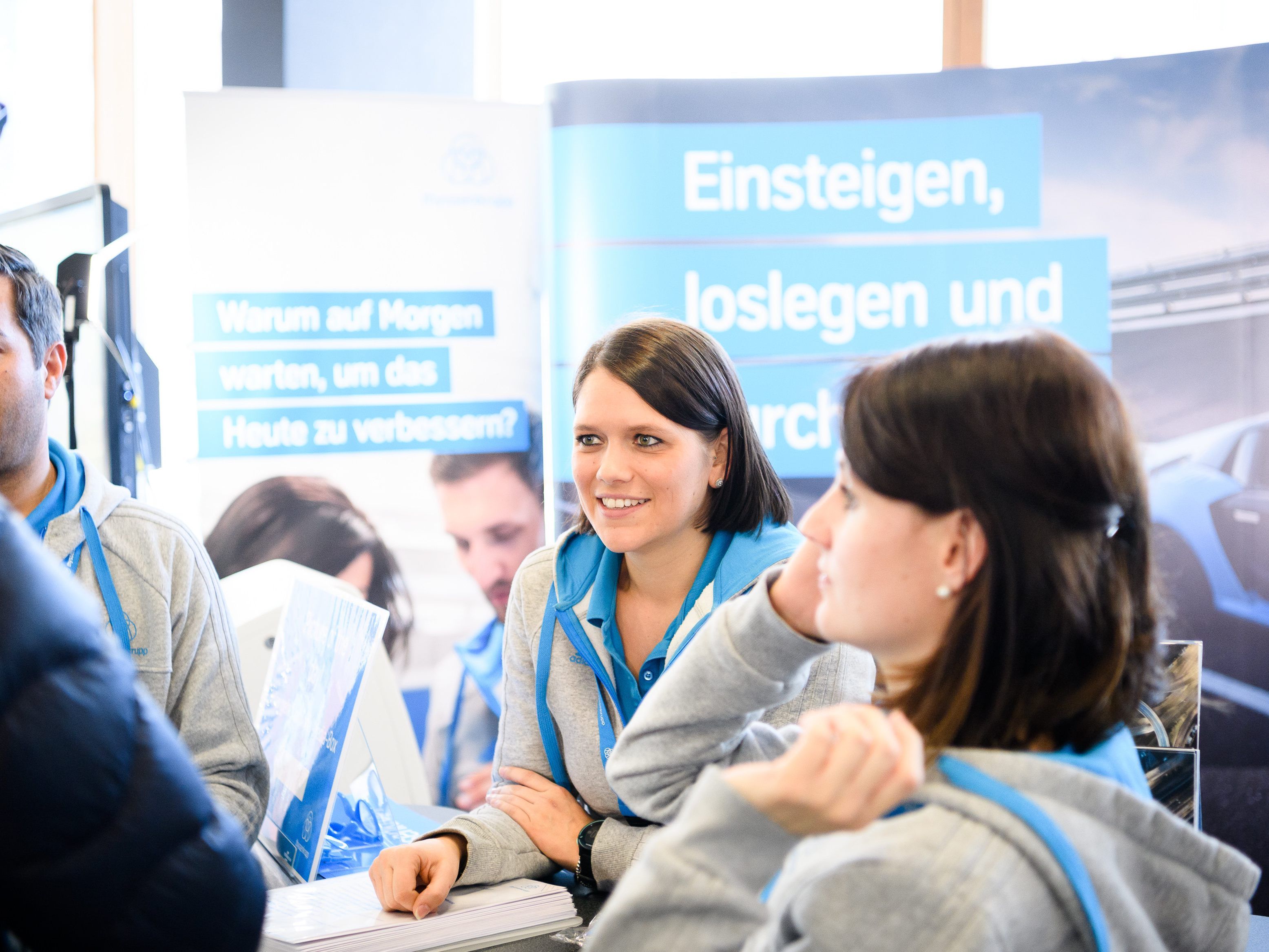 Das Interesse an der Jobmesse der FH Vorarlberg war groß.