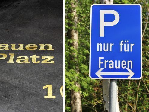 Ein junnger Deutscher, Jahrgang 1992, fühlt sich von Frauenparkplätzen diskriminiert und hat geklagt.