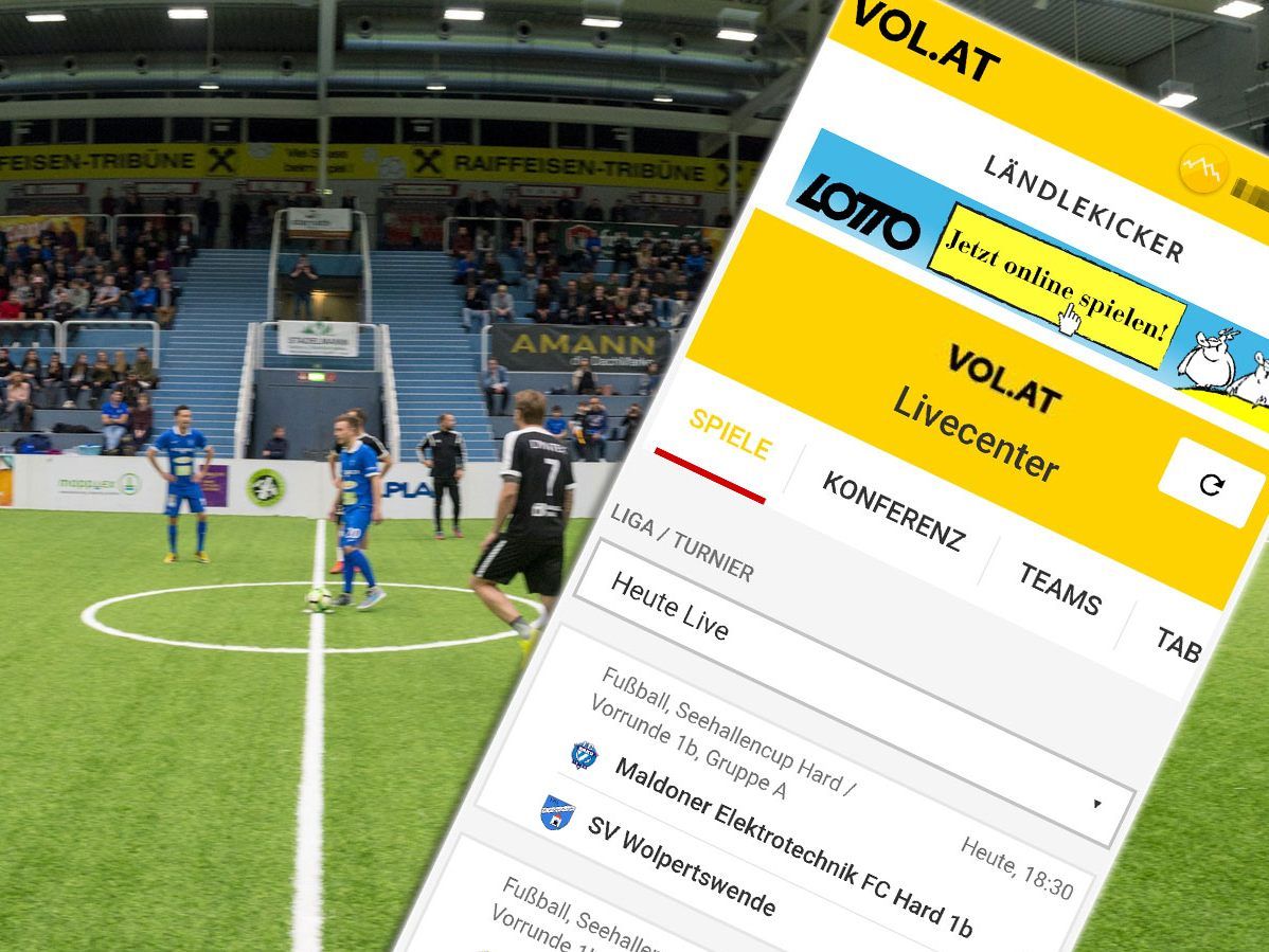 Alle Liveticker vom Seehallencup in Hard 2019 in der VOL.AT-App.