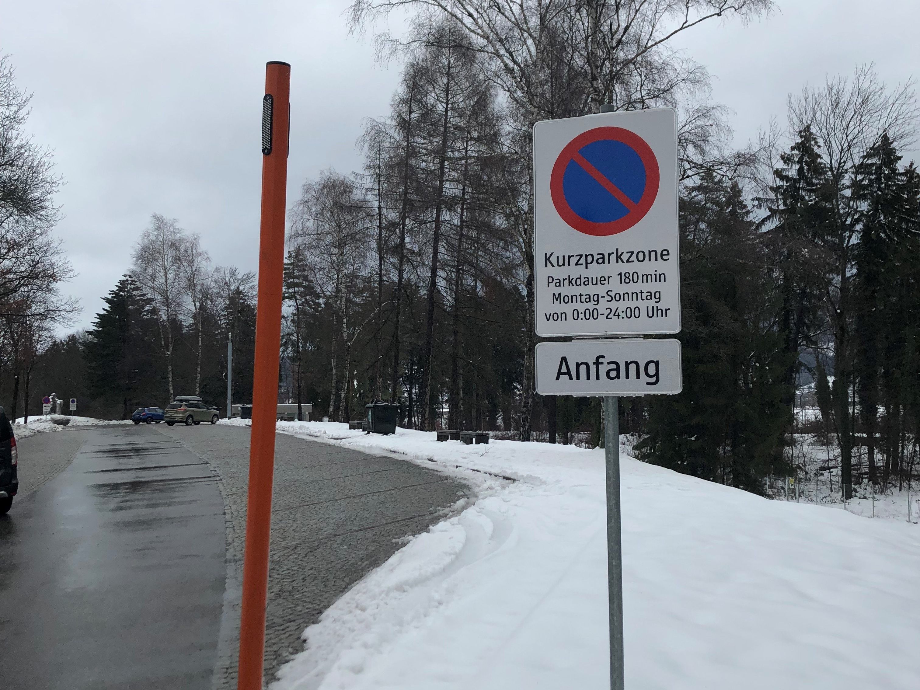 Die Kurzparkzone in Rankweil wurde falsch beschildert.