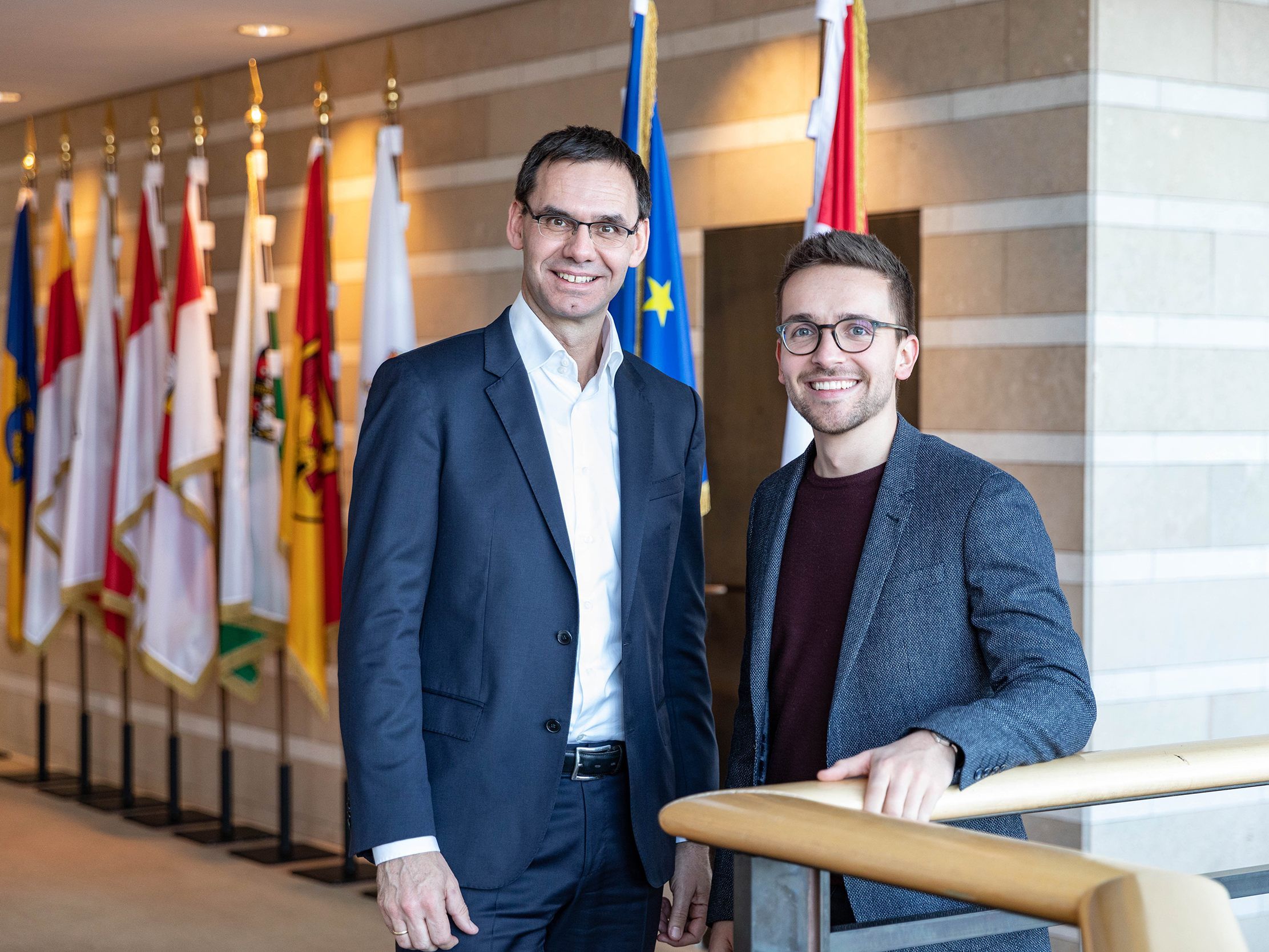 Der Lustenauer tritt als Spitzenkandidat bei der EU-Wahl an.