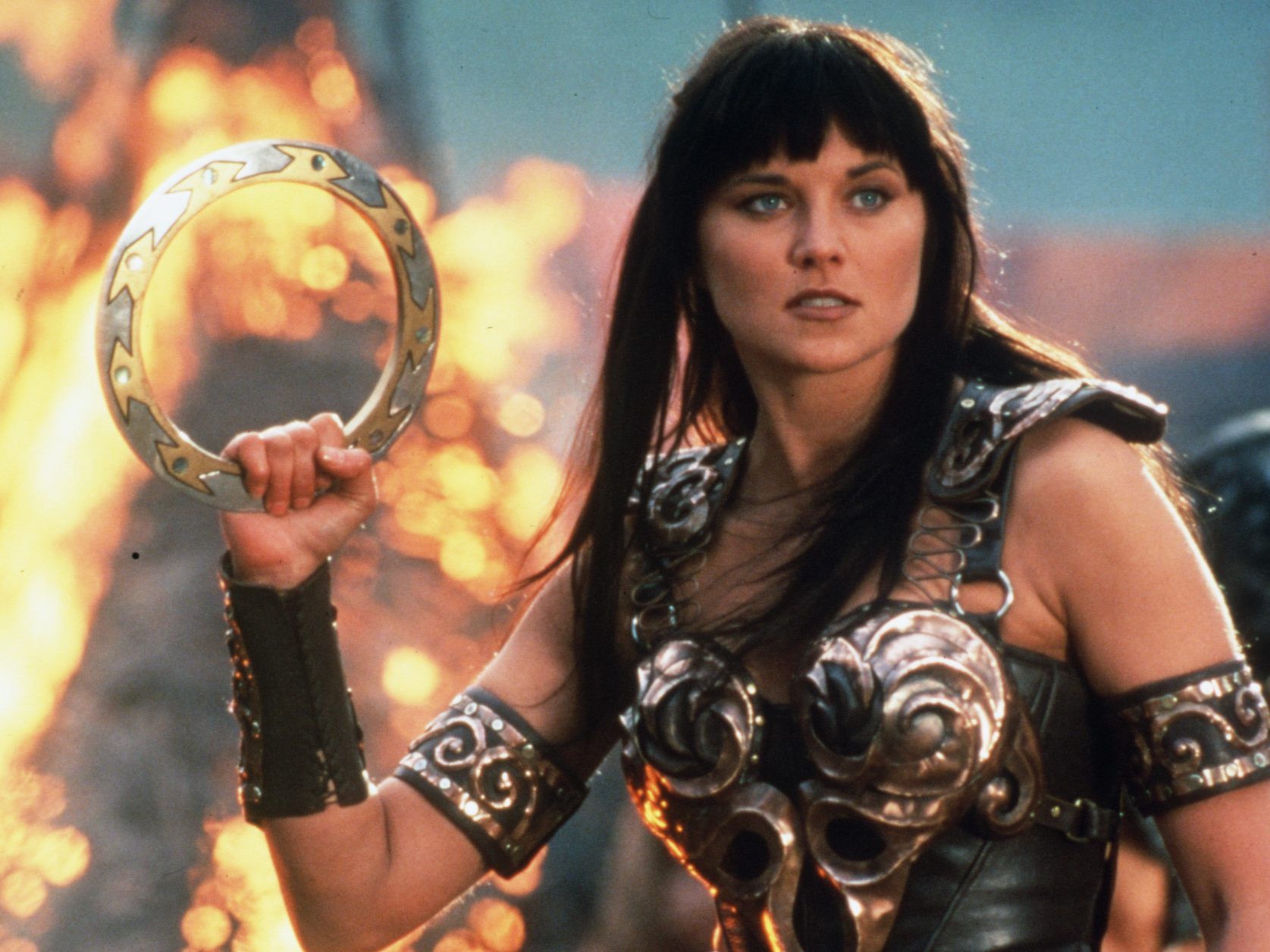 Lucy Lawless spielte die Krieger-Prinzessin "Xena".