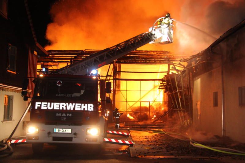 Großbrand in Höchst im August