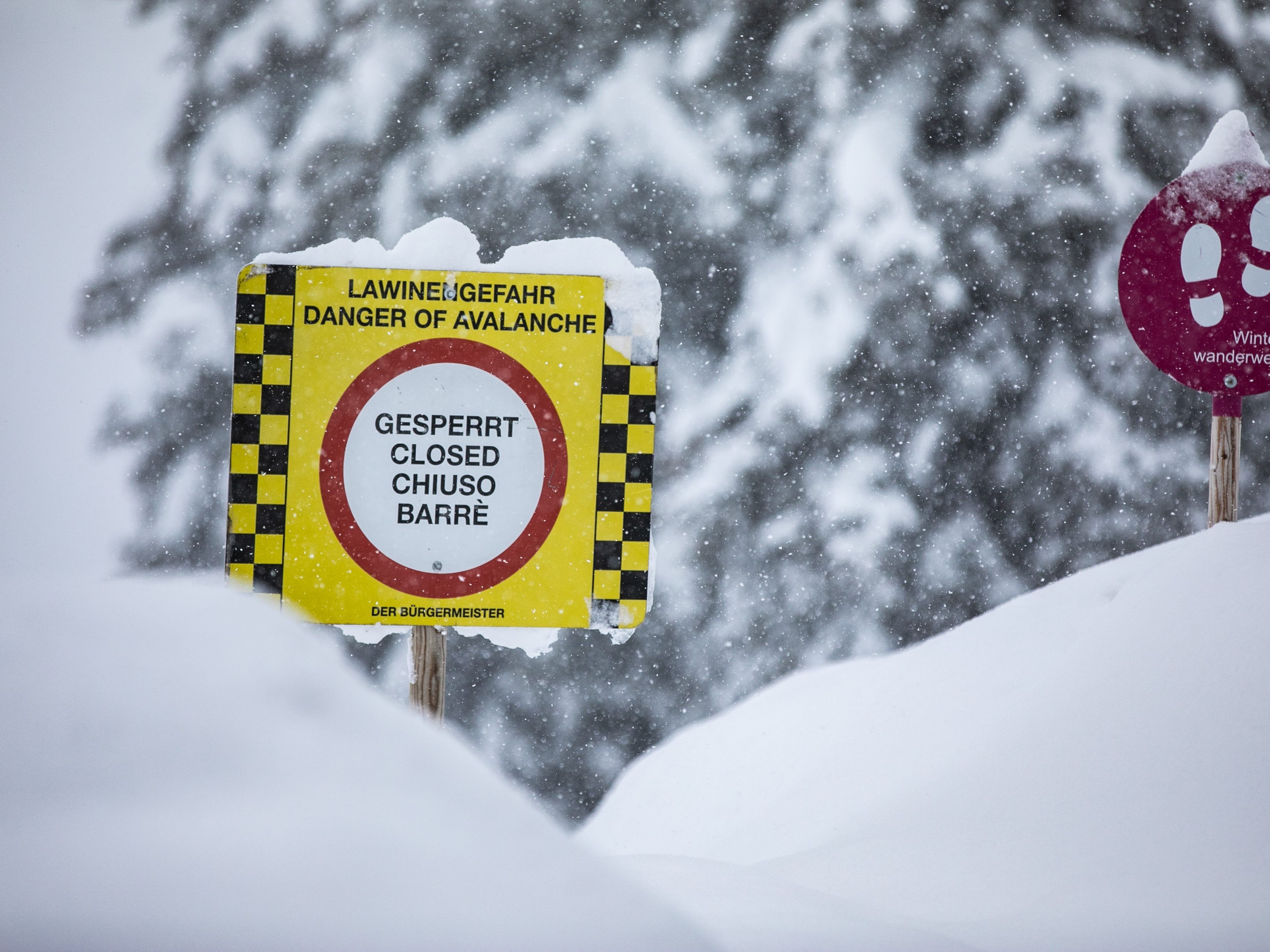 Die Lawinengefahr in Vorarlberg ist weiterhin sehr groß.