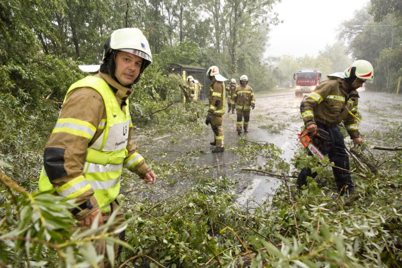 Unwetter-Einsatz in Frastanz
