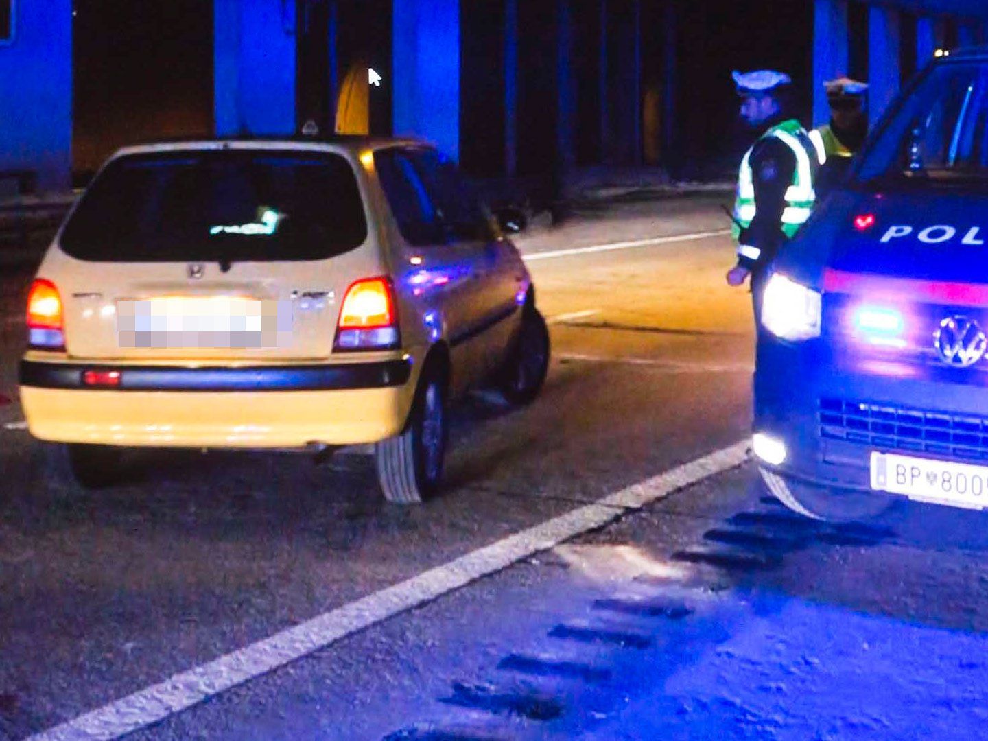 Vor dem Ambergtunnel konnte der Mann schließlich gestoppt werden.