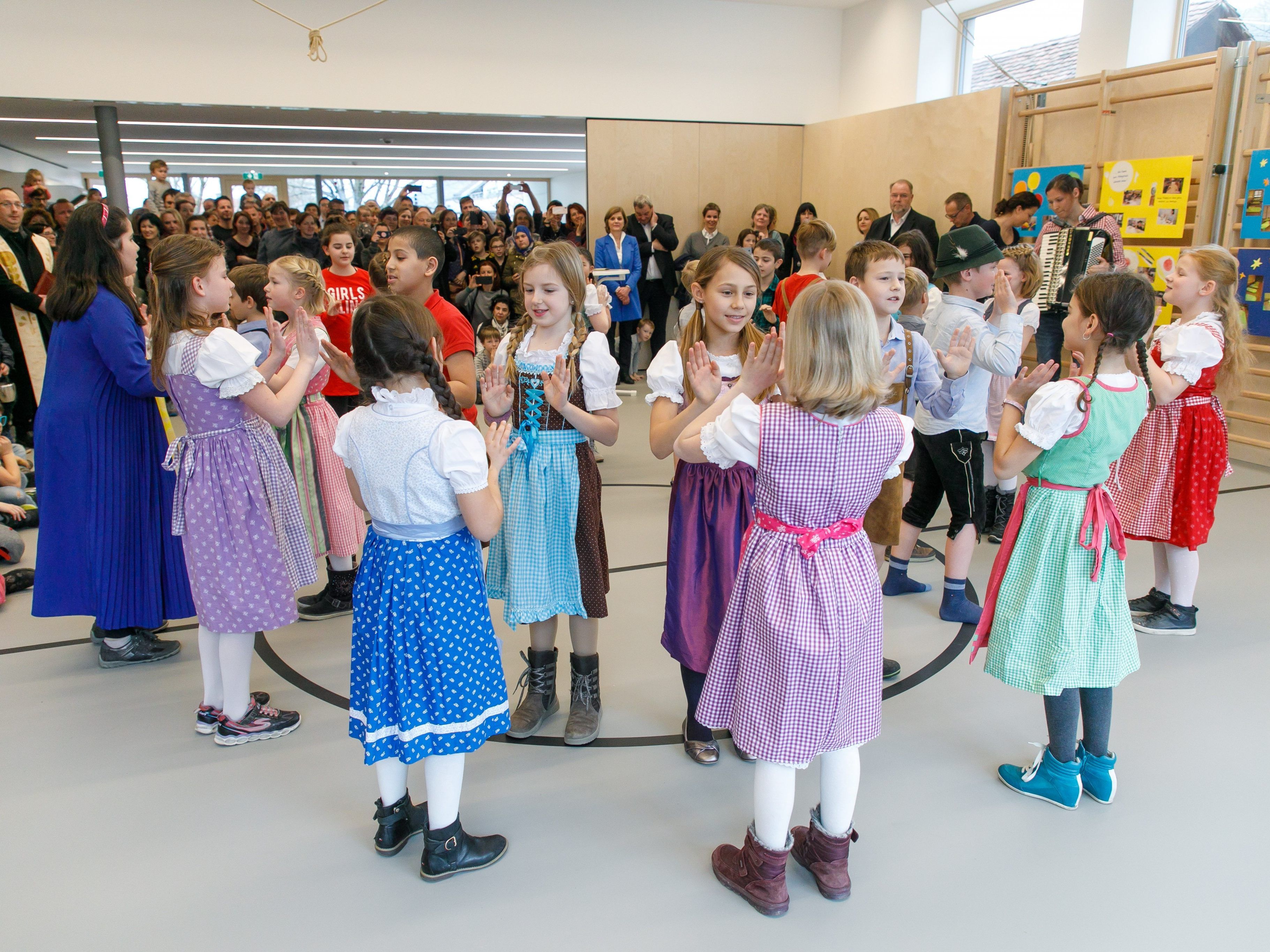 Am Freitag wurde der erweiterte Kindergarten eröffnet.