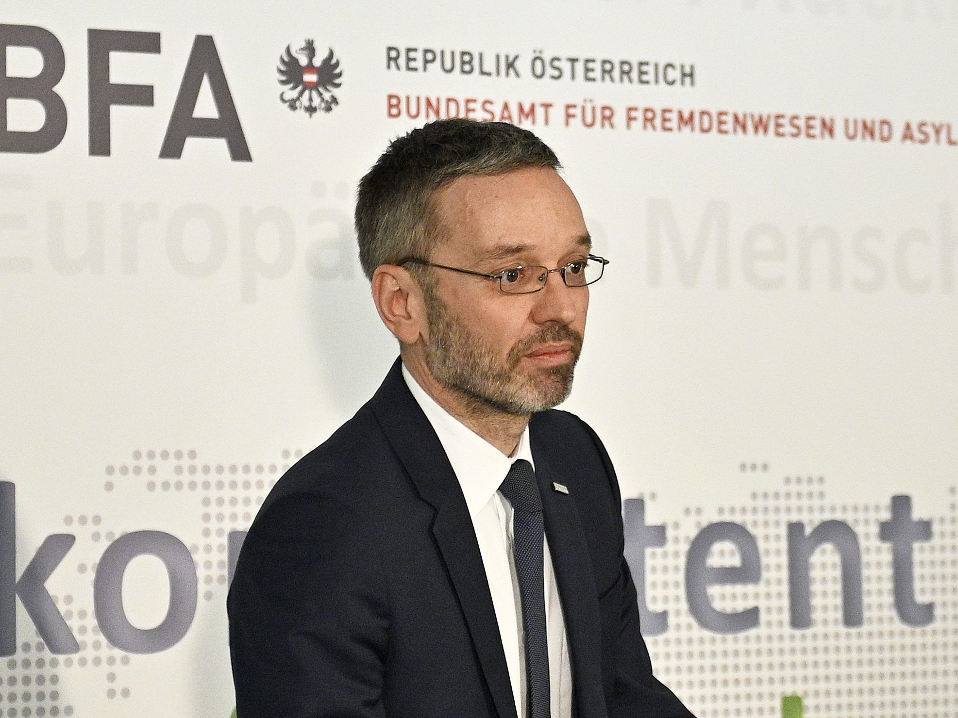 Eine Umfrage zeigt sehr deutliche negative Werte für Kickl.