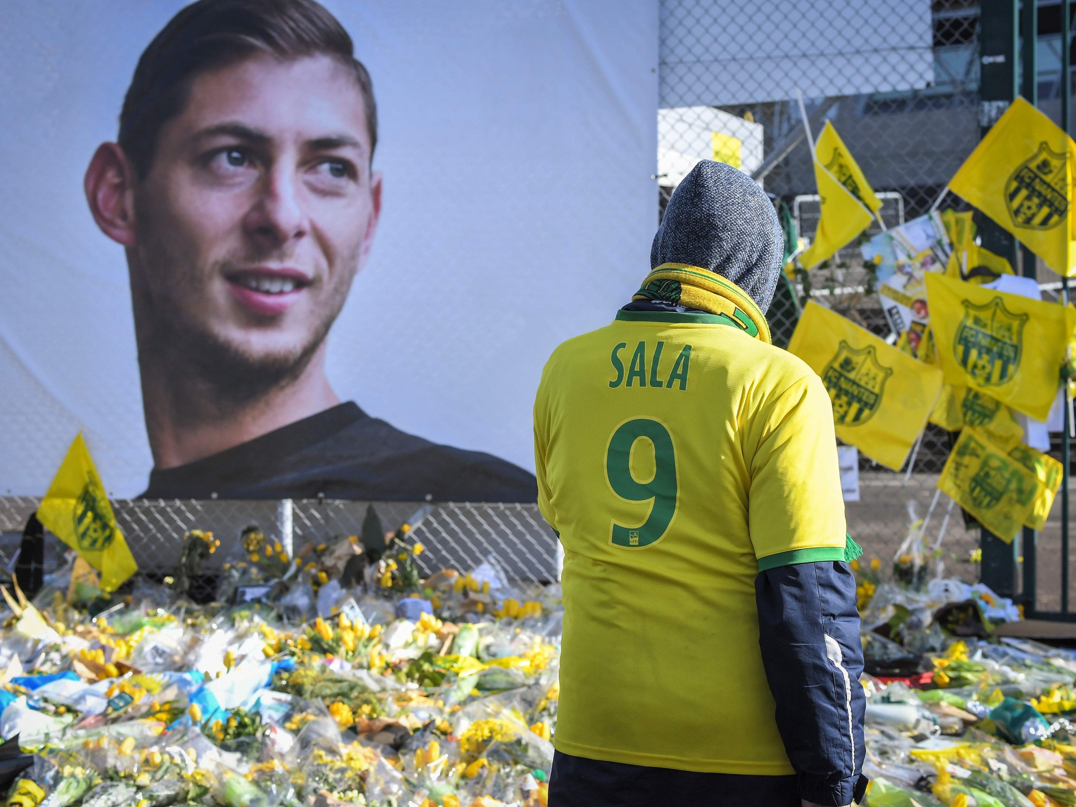 Die Maschine mit Emiliano Sala an Bord war am 21. Januar vom Radar verschwunden.