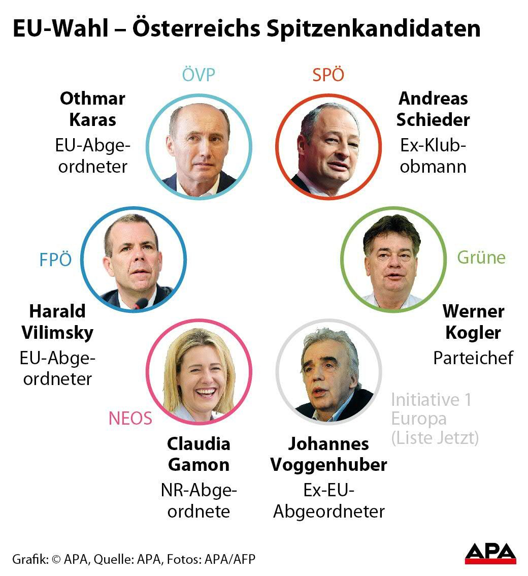 Die Spitzenkandidaten