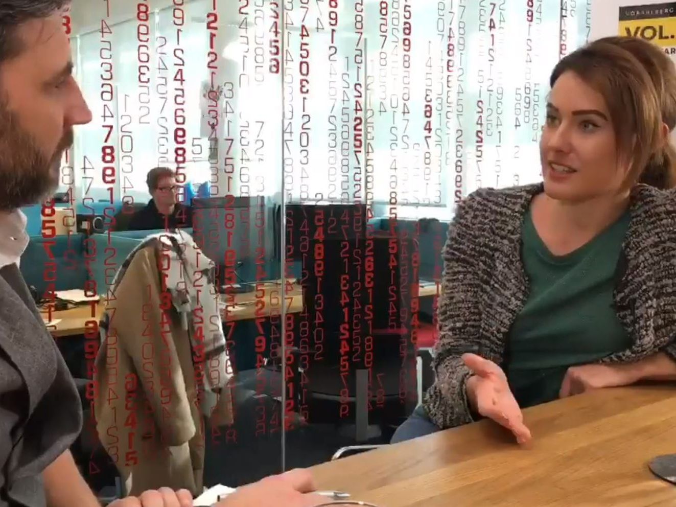 Claudia Gamon zum Livetalk im Studio bei VOL.AT.