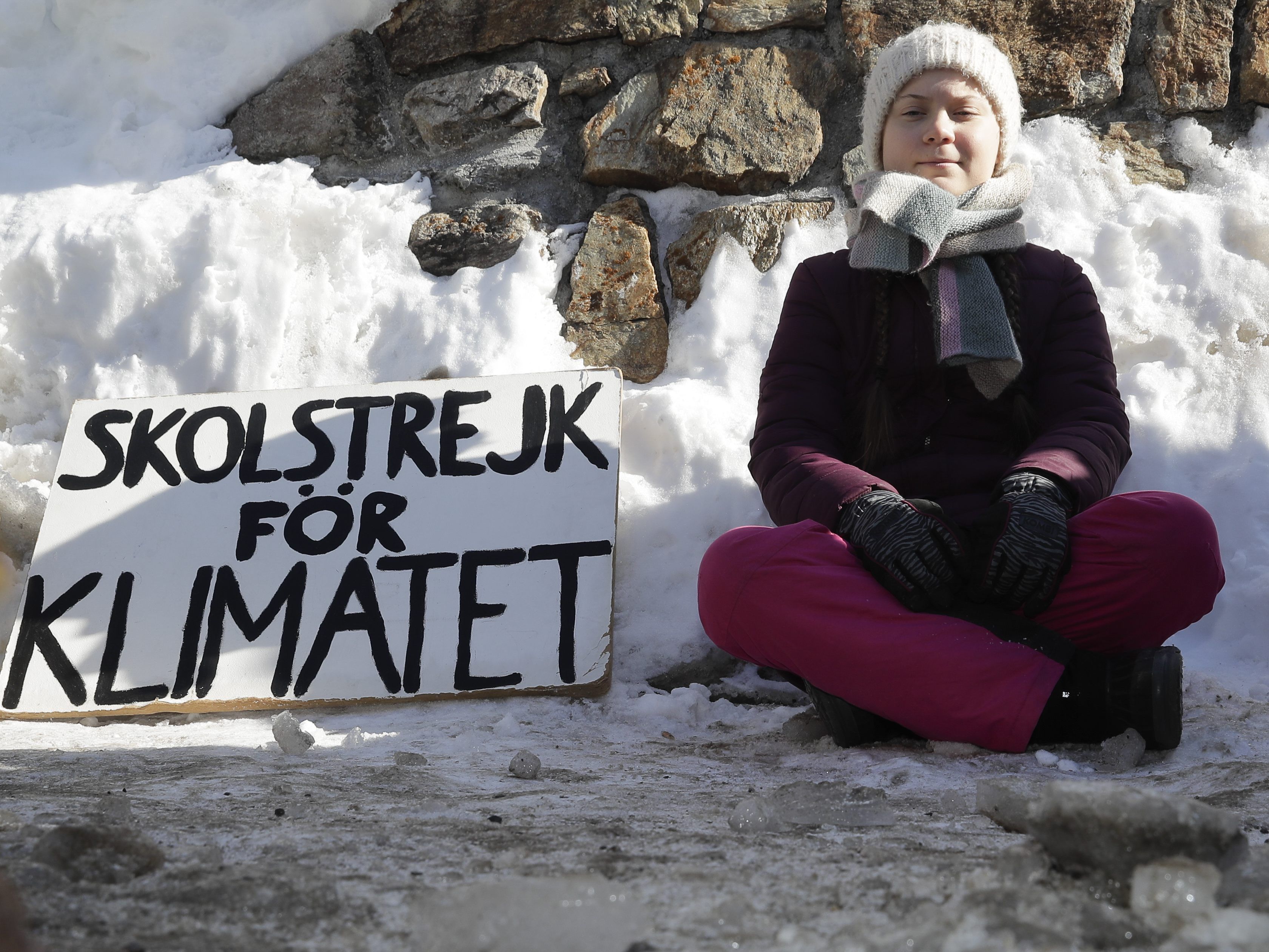 Greta Thunberg streikt jeden Freitag für das Klima.