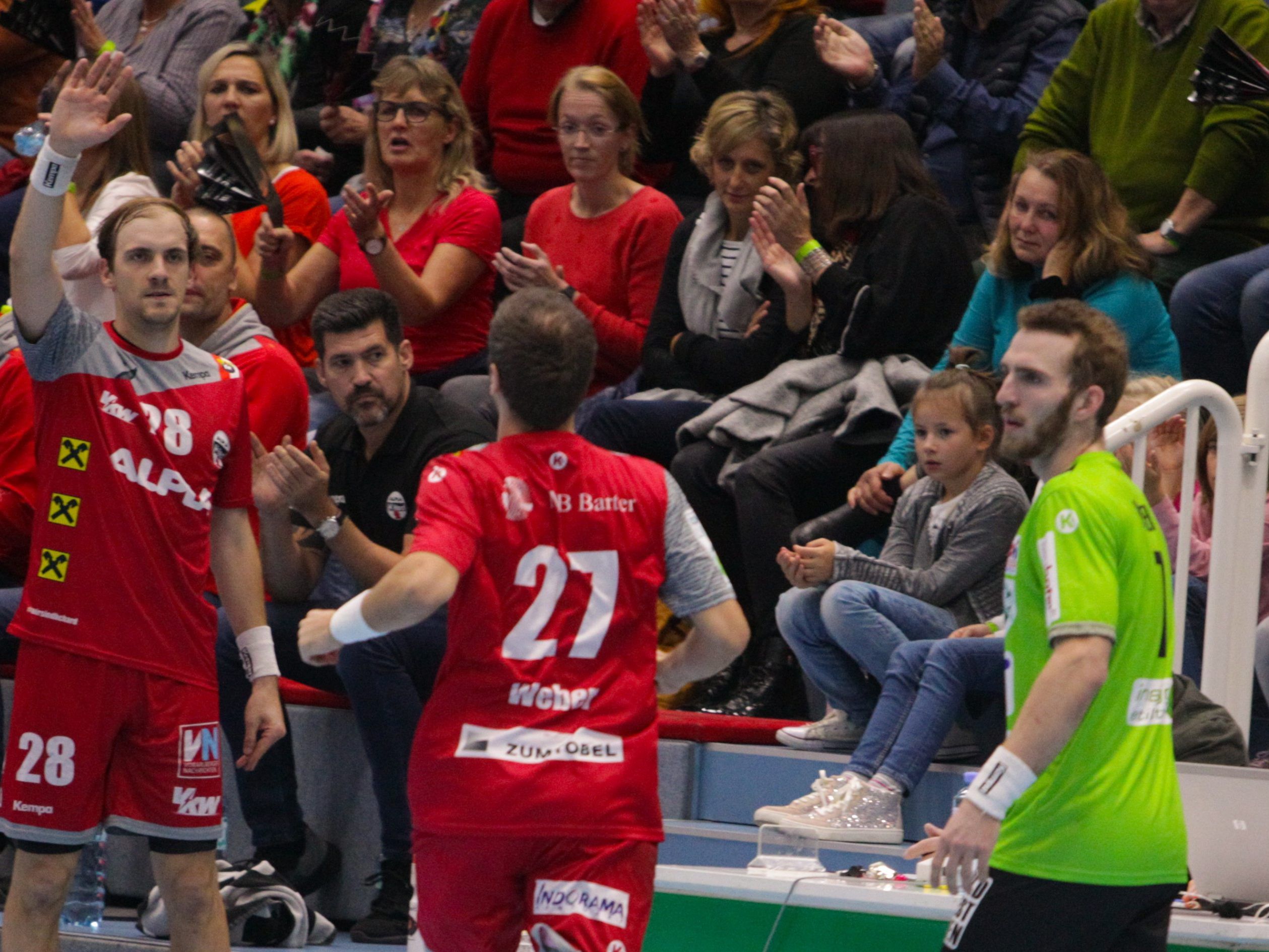 Im Heimspiel des Alpla HC Hard gegen Westwien haben Frauen freinen Eintritt.