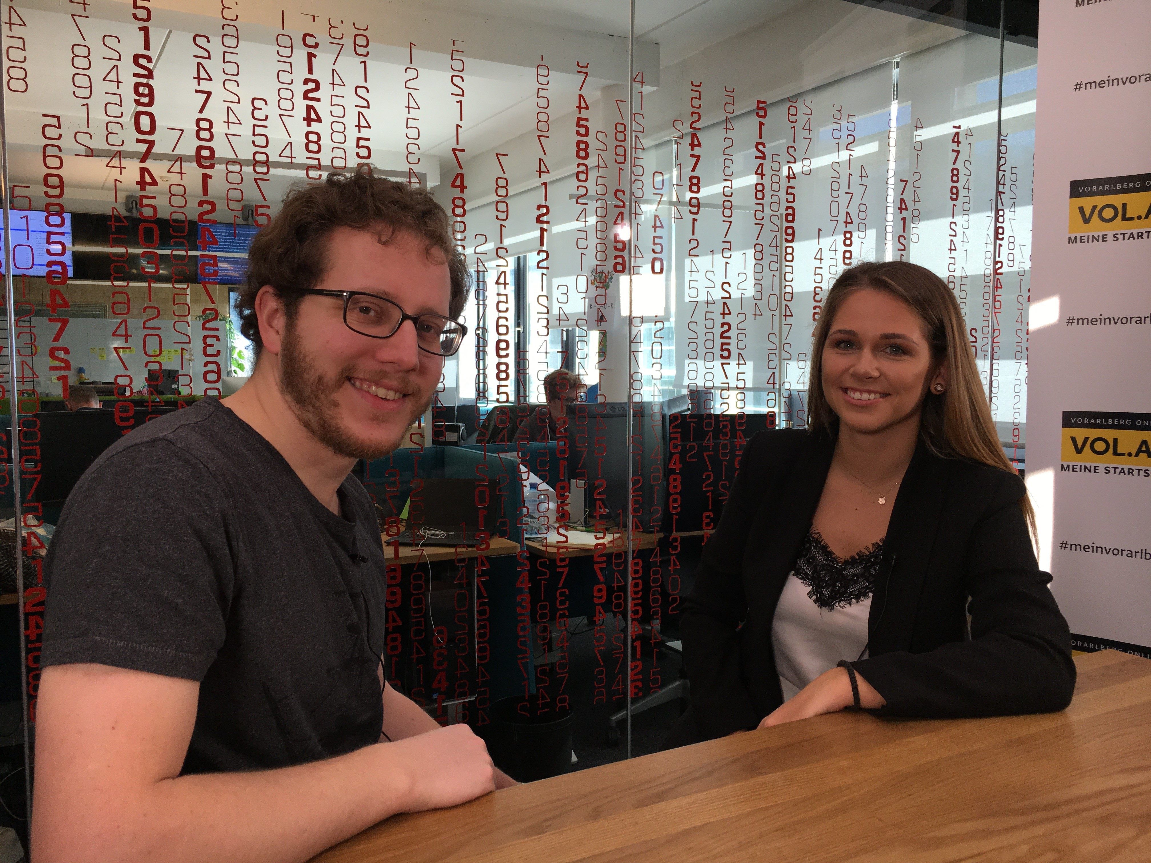 Maria aus Dornbirn im VOL.AT-Livetalk.