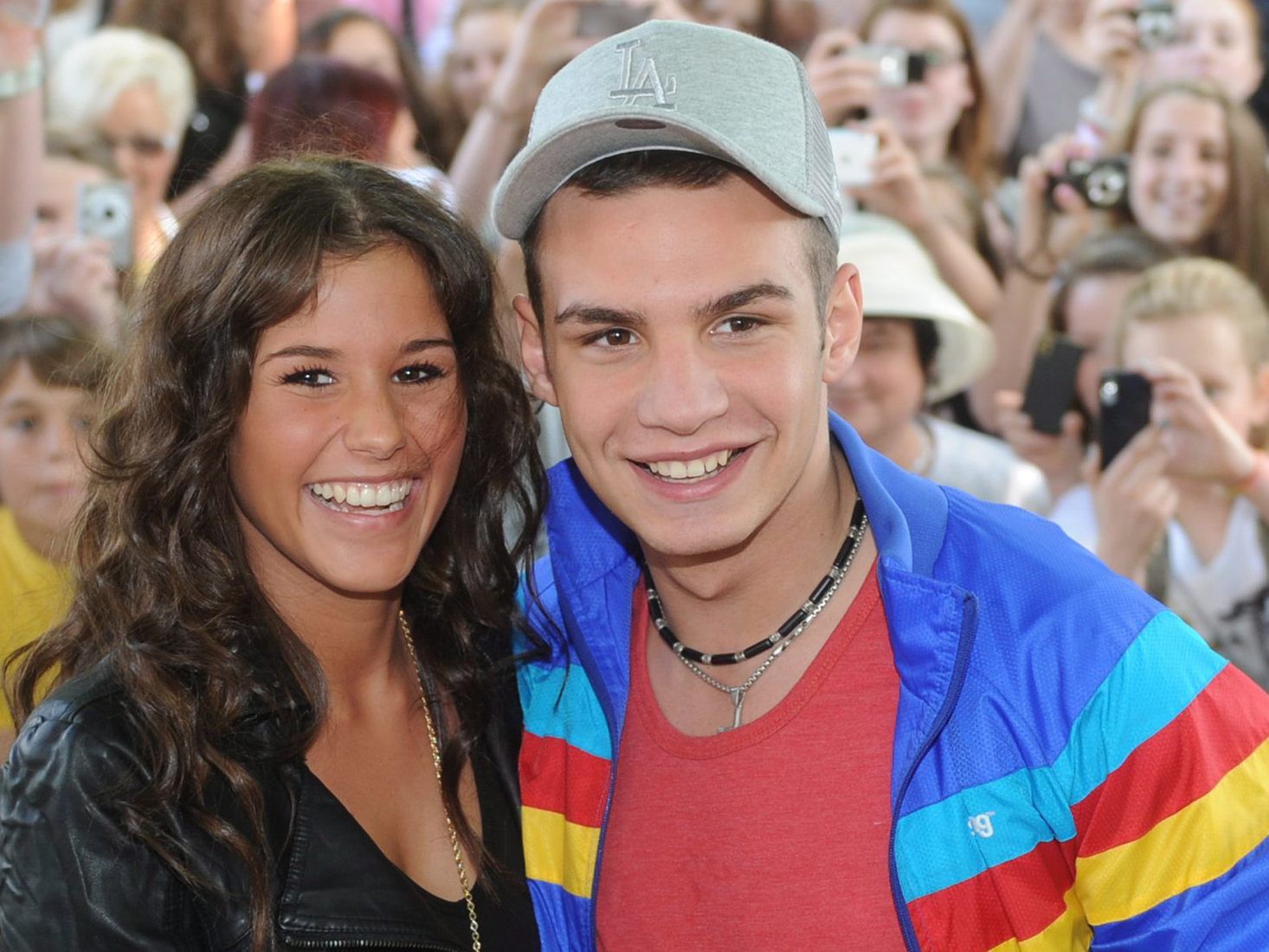 Ein Bild aus guten Zeiten: Sarah und Pietro Lombardi.