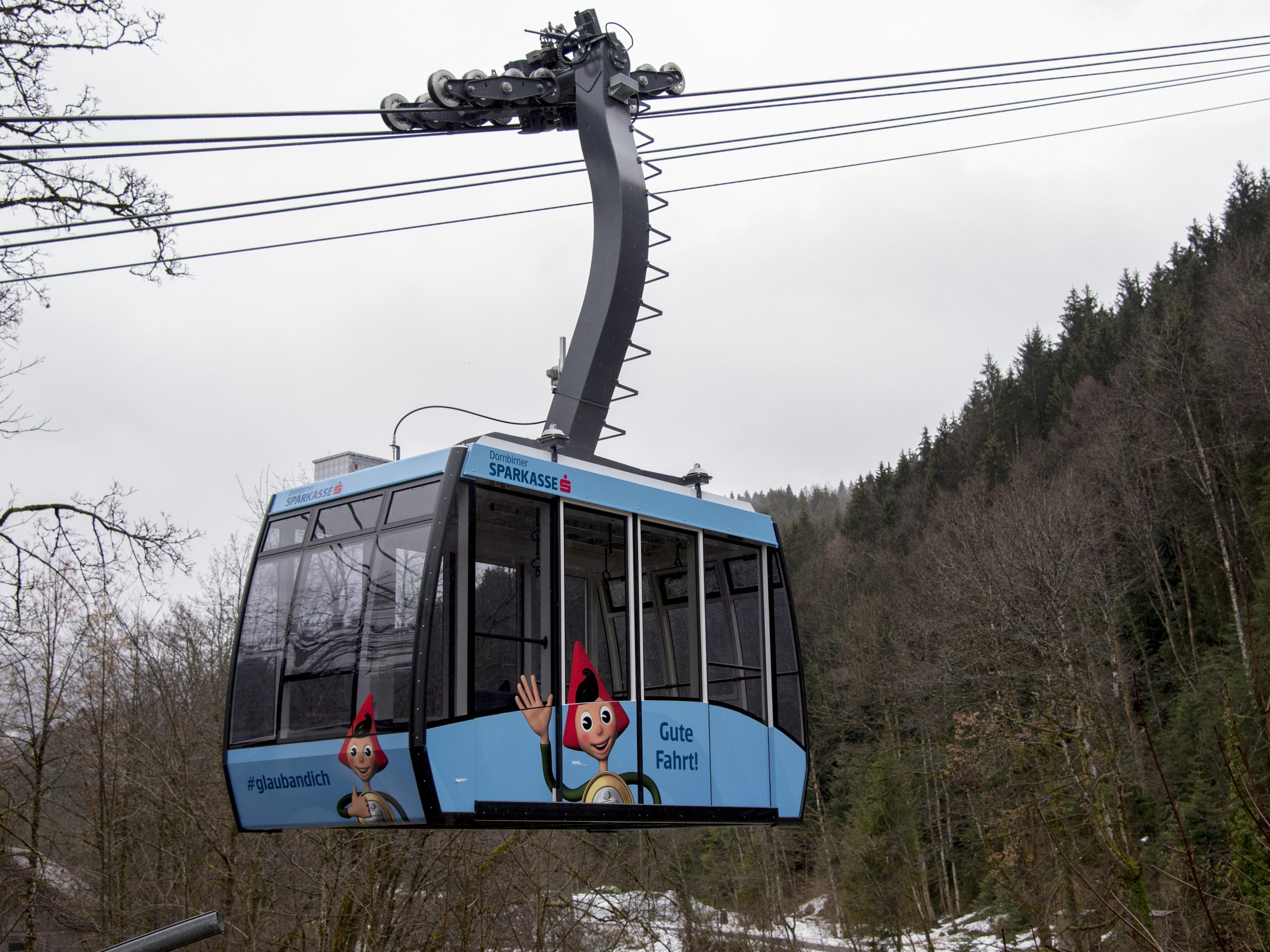 Ab 16. März ist die Karrenseilbahn wieder in Betrieb.