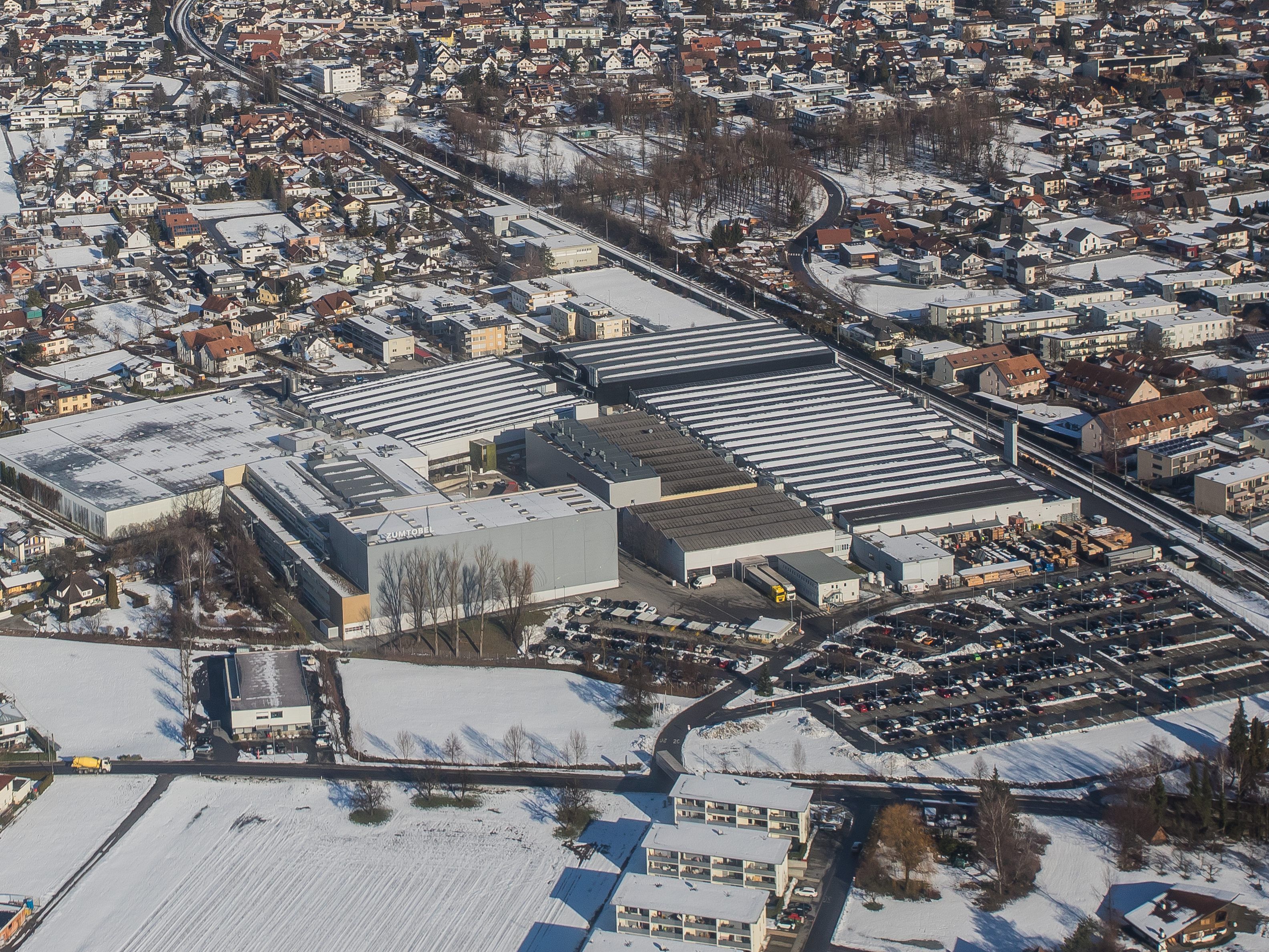 Das Zumtobel-Areal in Dornbirn.