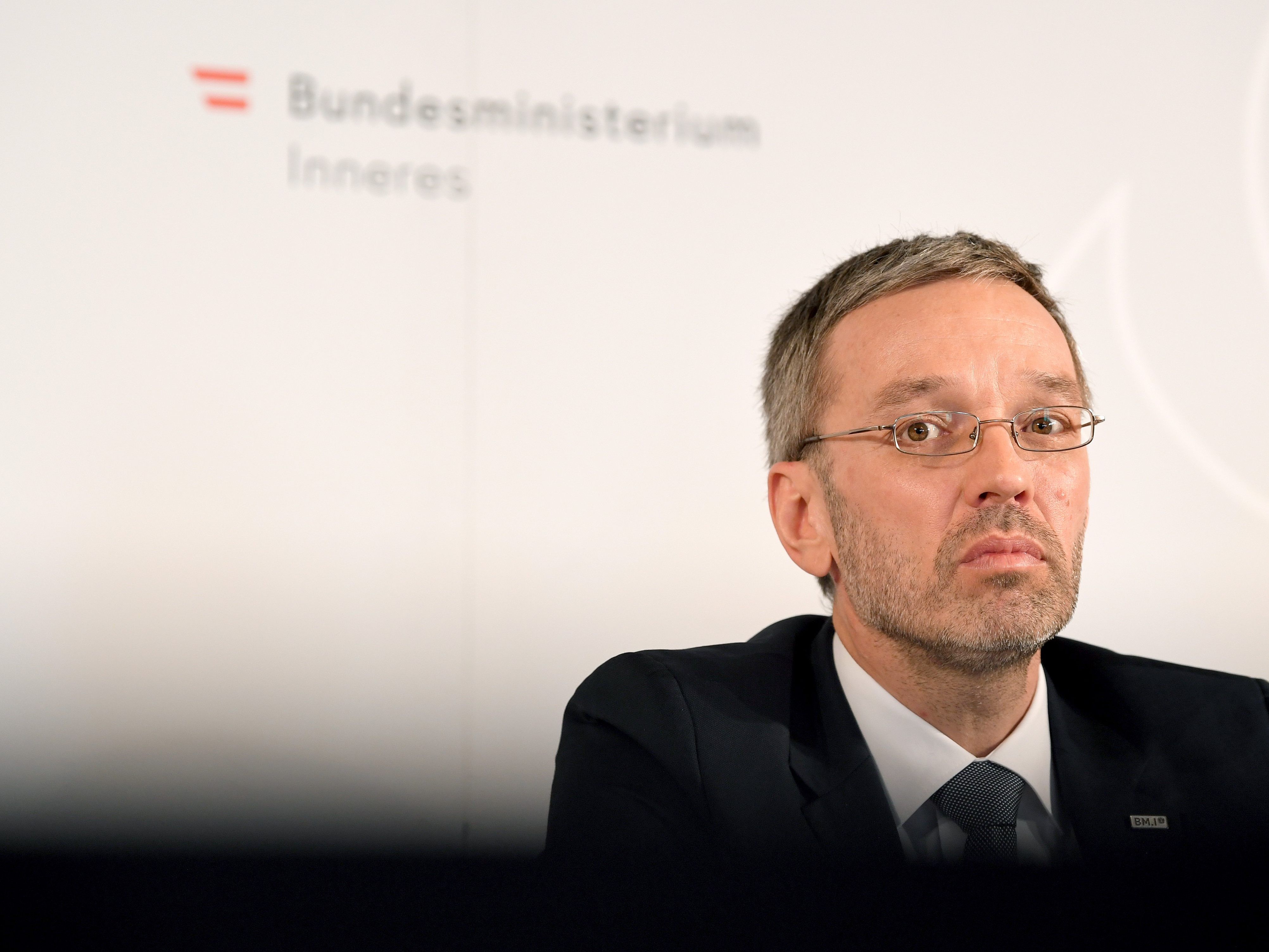 "Ich halte die Sicherungshaft für notwendig", sagte Kickl.