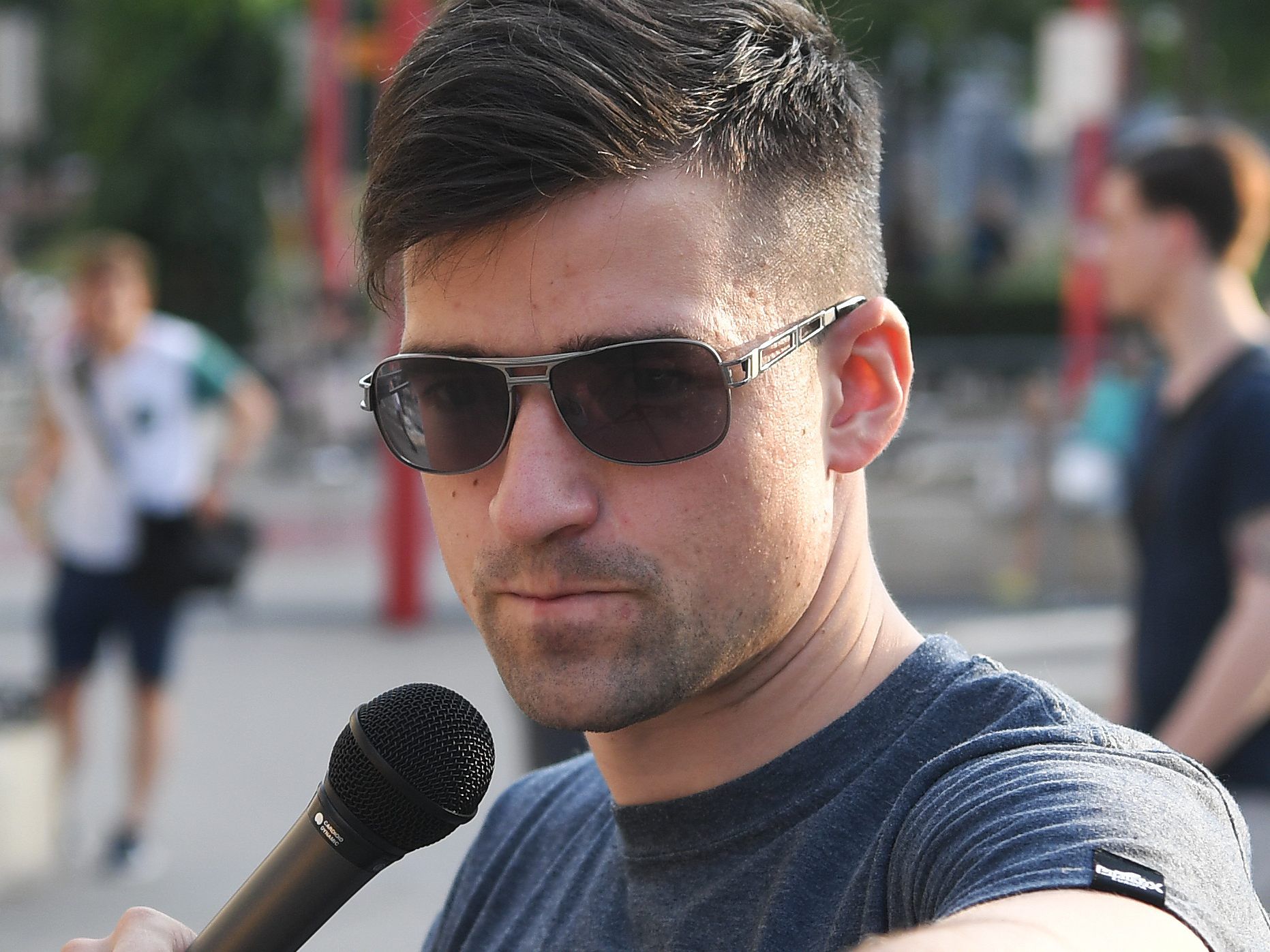Offenbar laufen Ermittlungen gegen den Sprecher der Identitären.