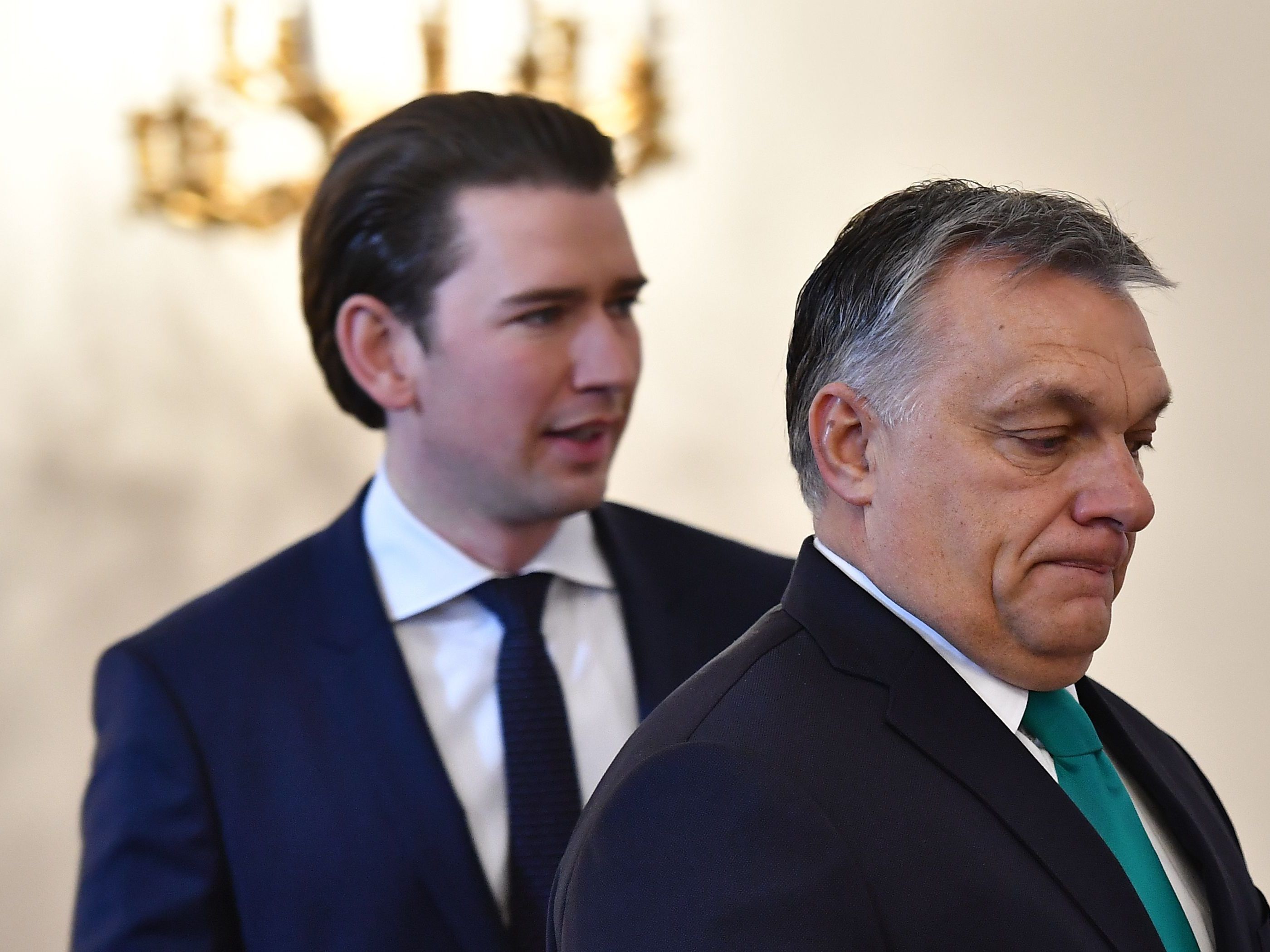 Sebastian Kurz und Viktor Orban