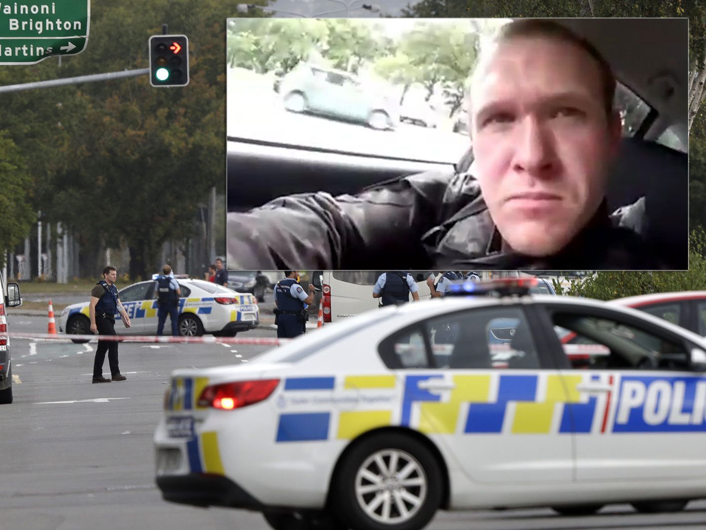 Der mutmaßliche Attentäter streamte seinen Angriff live im Internet.