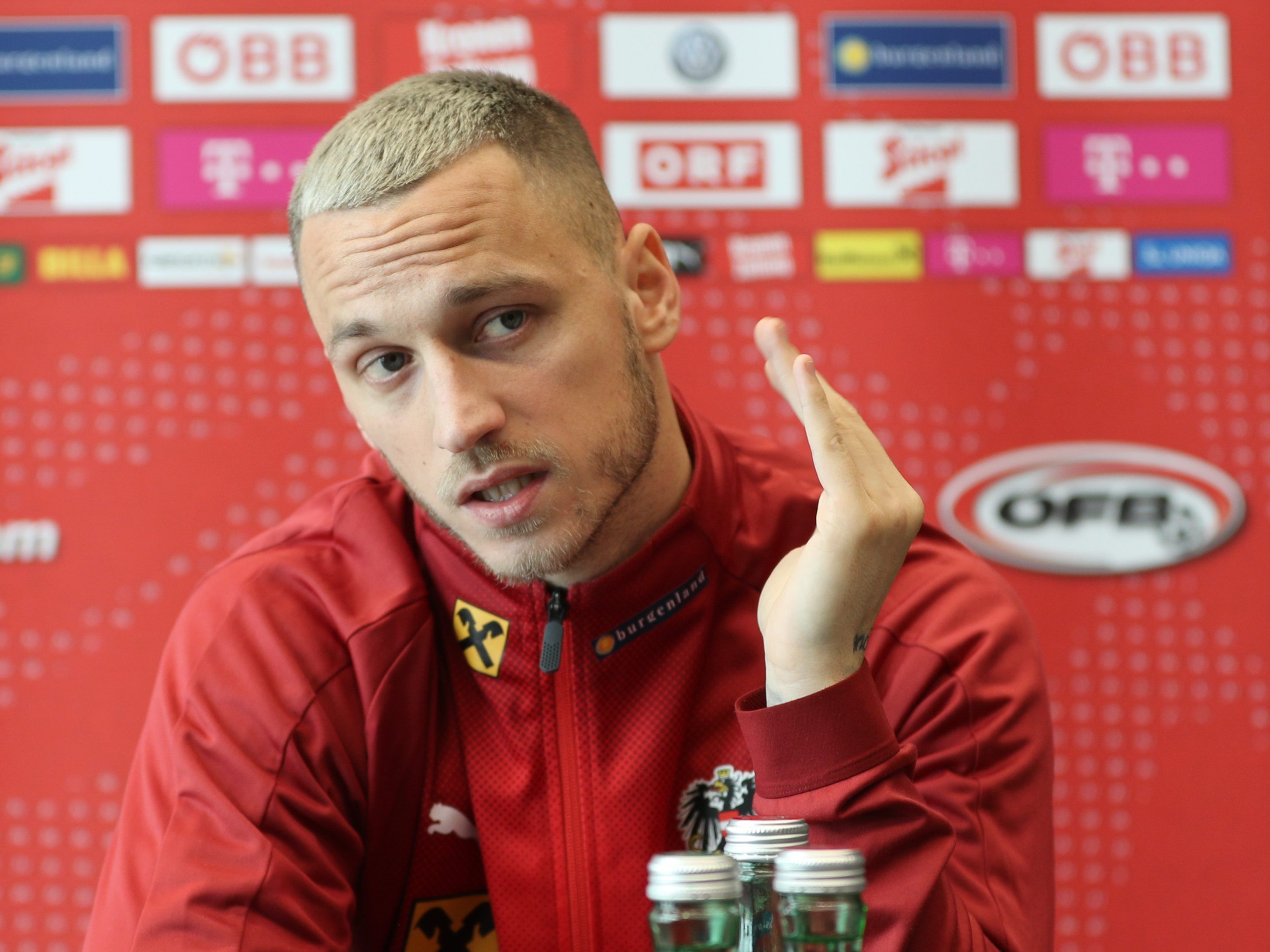 Sauer nach der Pleite gegen Polen: Marko Arnautovic.