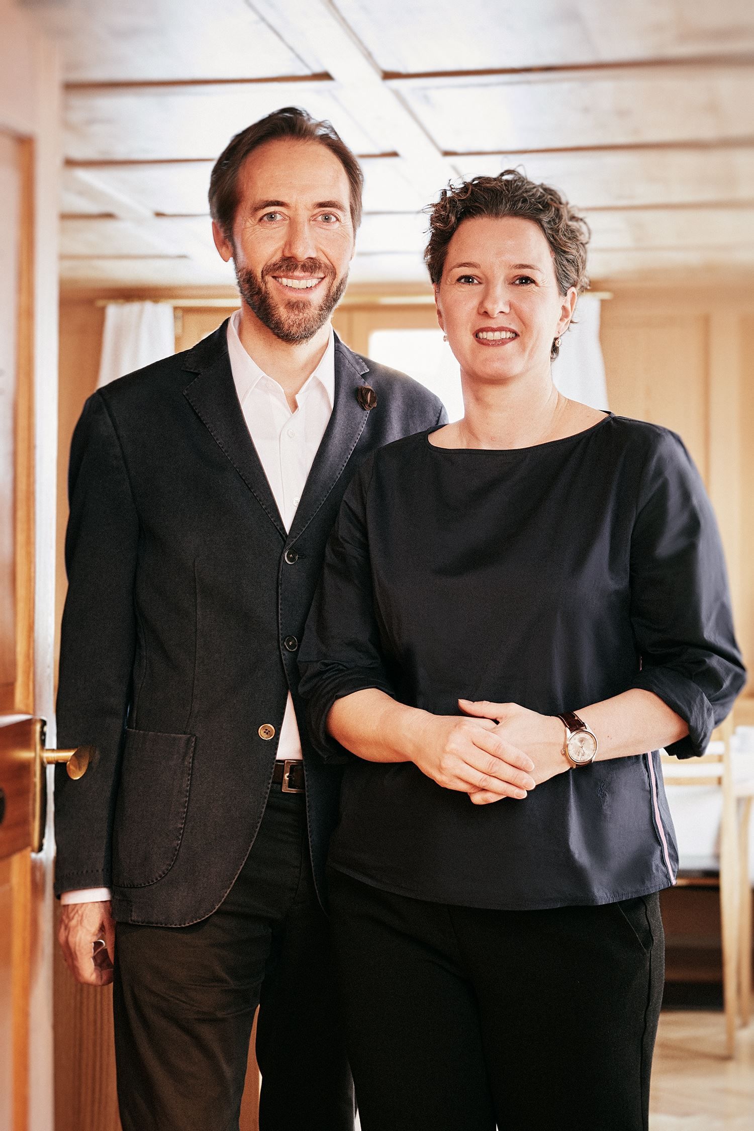 Helene und Dietmar vom Hotel Krone