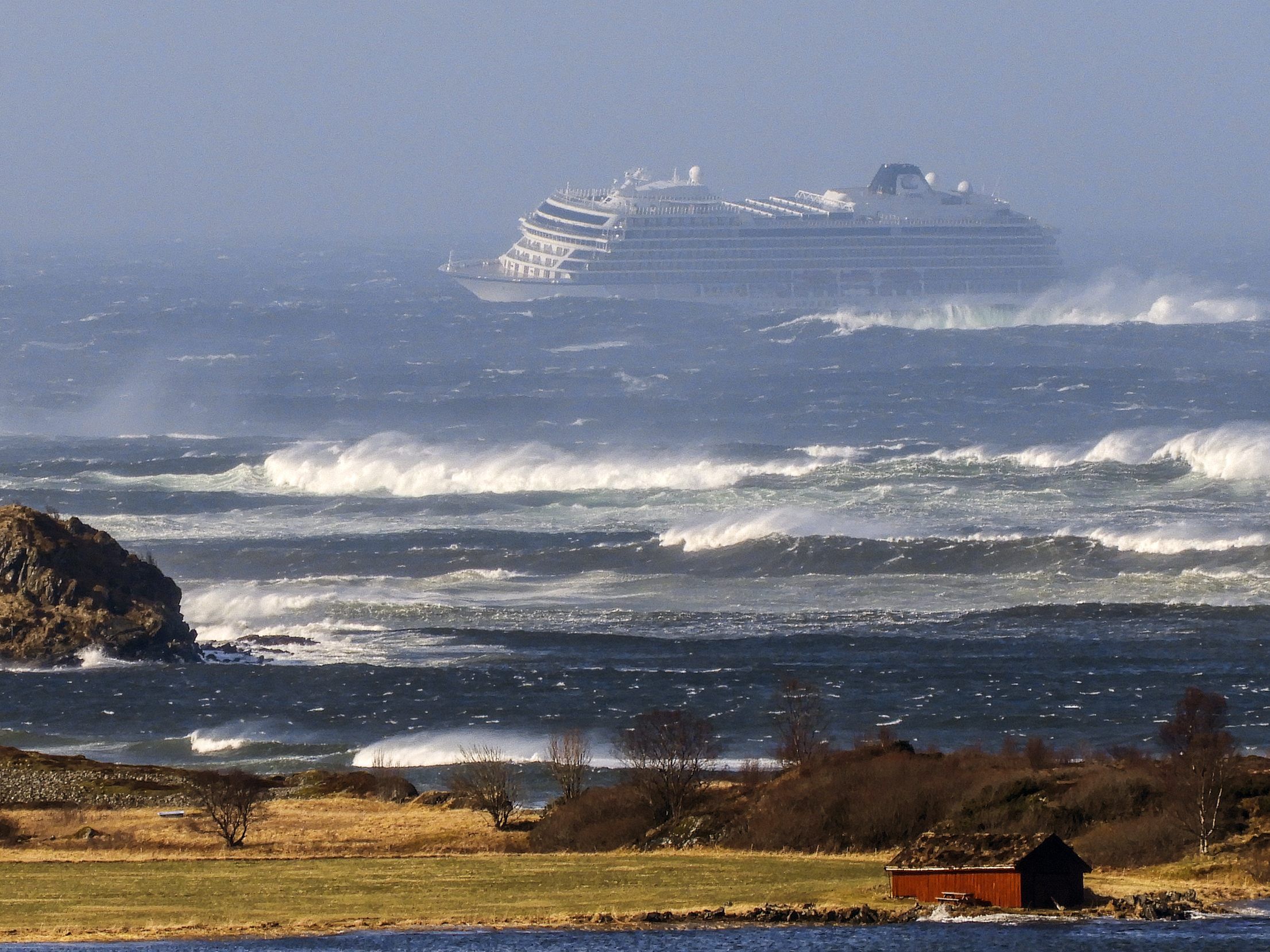 1.300 Menschen befanden sich an Bord der "Viking Sky".