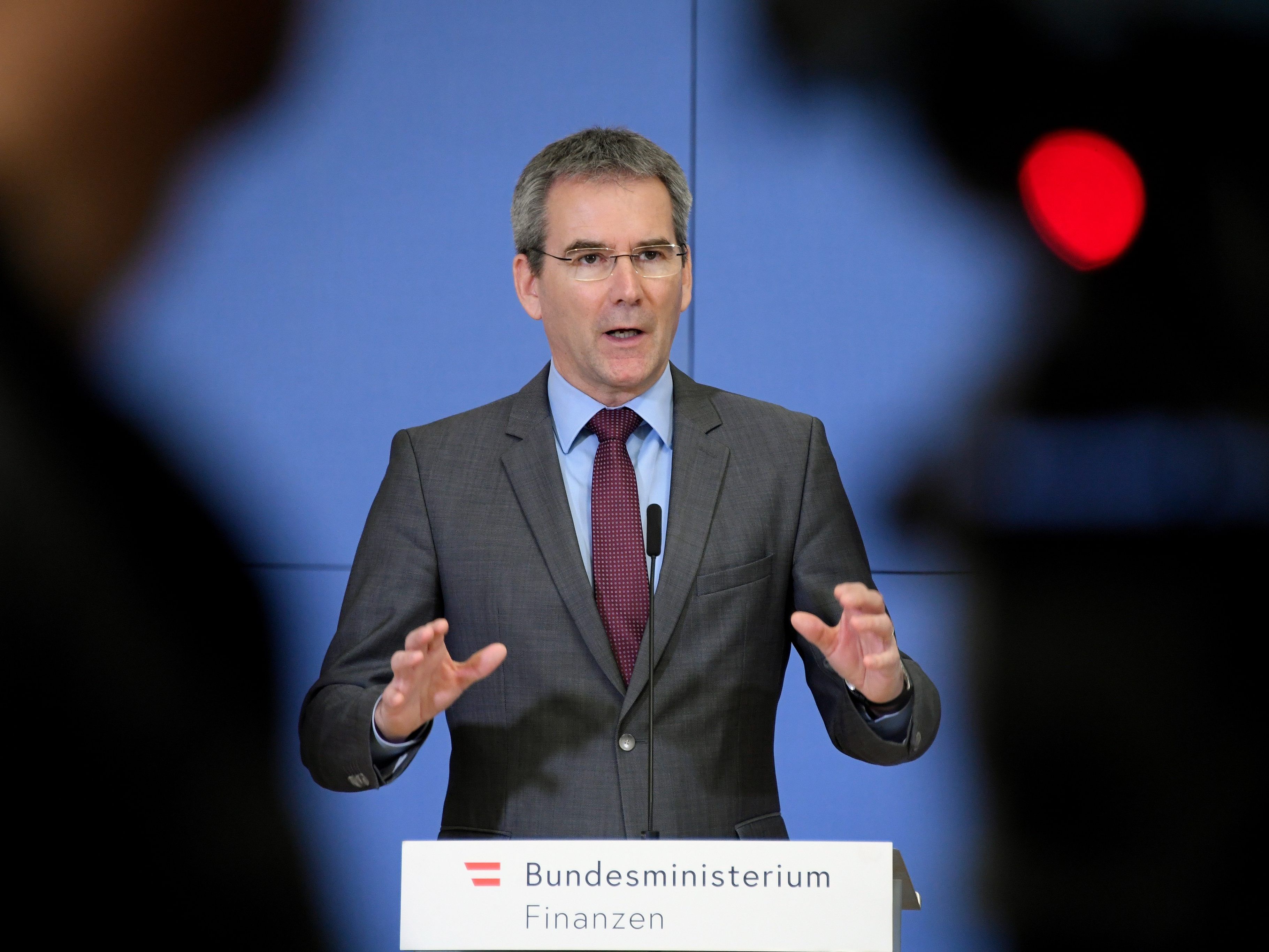 Finanzminister Löger konnte bereits 2018 die schwarze Null halten.